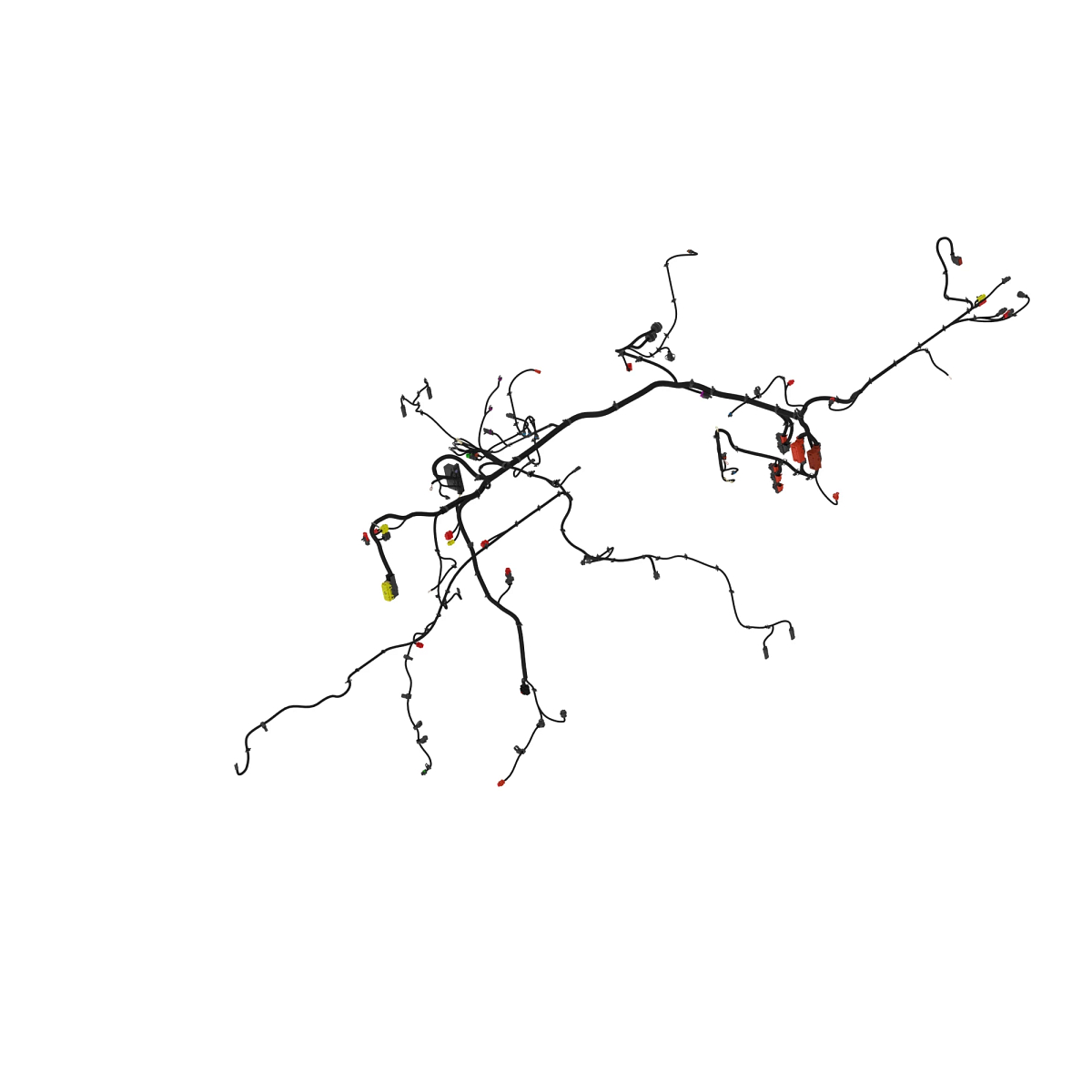 John Deere Chassis Wiring Harness - AKK22978