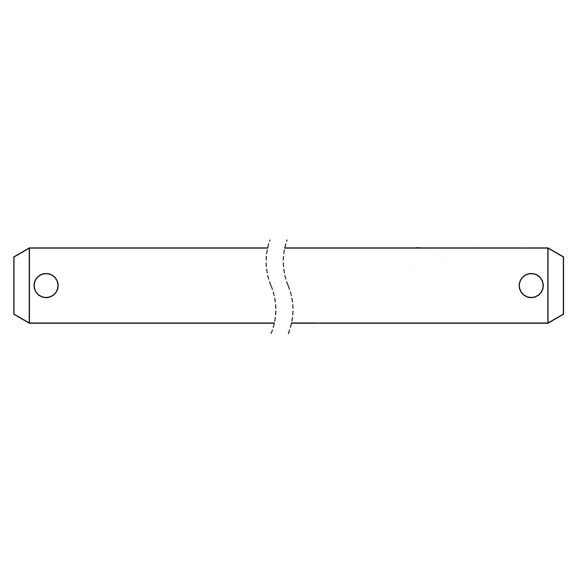 ROD, ROD W/ HOLES 7/8X87.5"