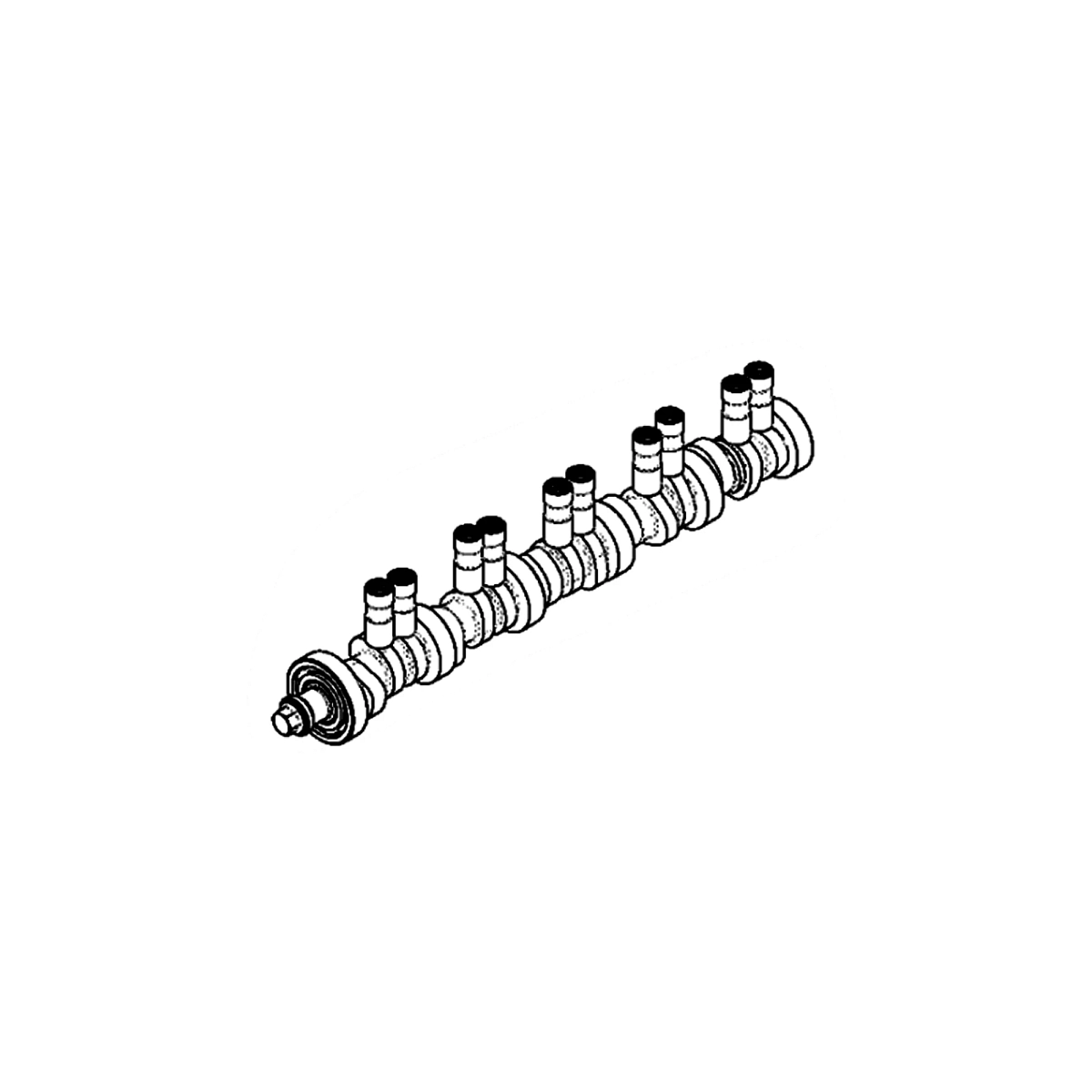 Cam Kit, Camshaf W/ Followers