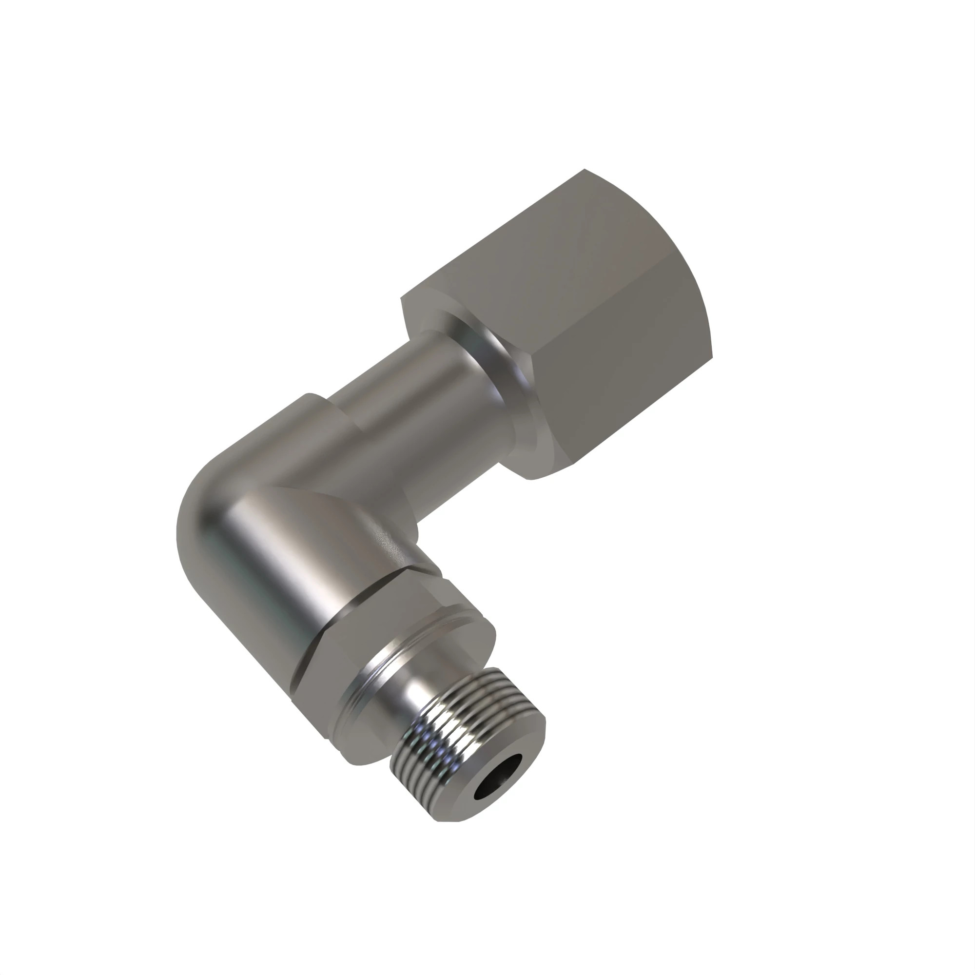 90D, STUD SWIVEL ELBOW,ORFS (SDSWE)