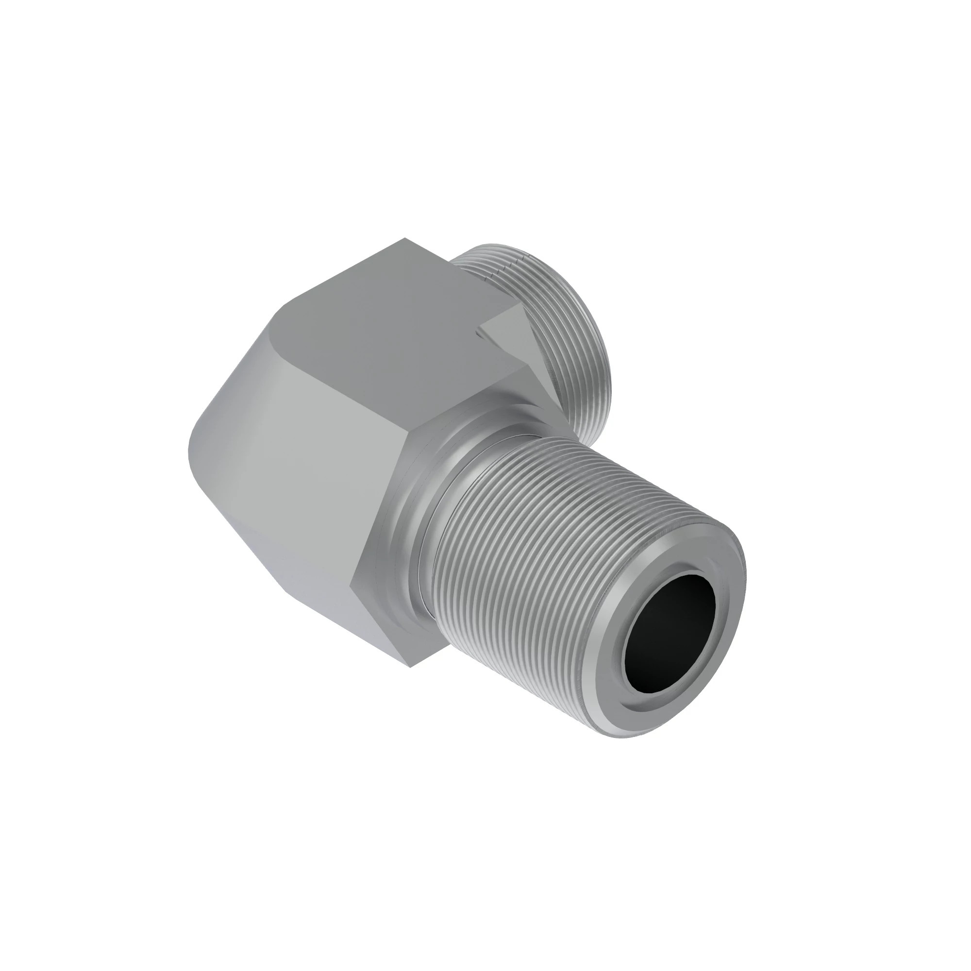 90 DEG BULKHEAD ELBOW (BHE), ORFS