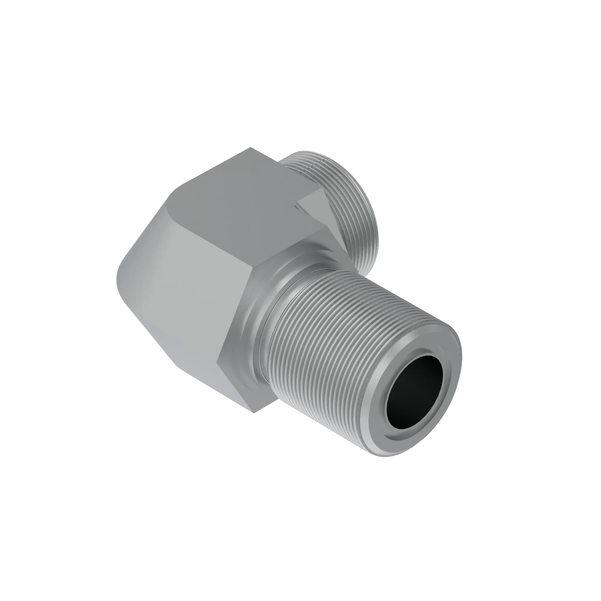 John Deere 90 Degree Bulkhead Elbow Fitting - 38H5380