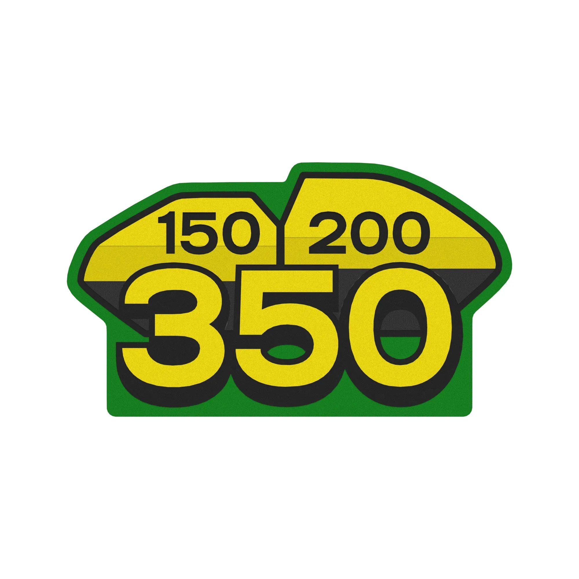 John Deere 350 Bushel Cart, Decal - A72036