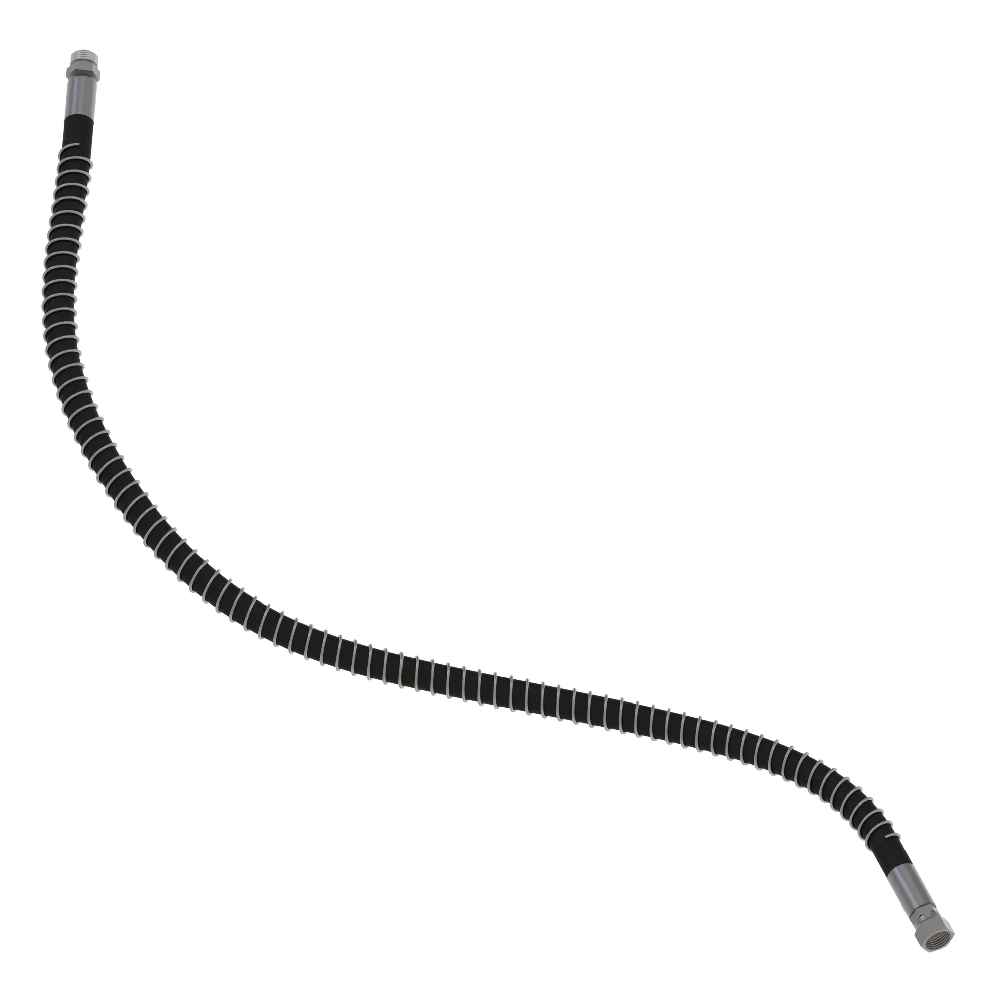 John Deere Hydraulic Hose with Straight End Fittings - AT532086