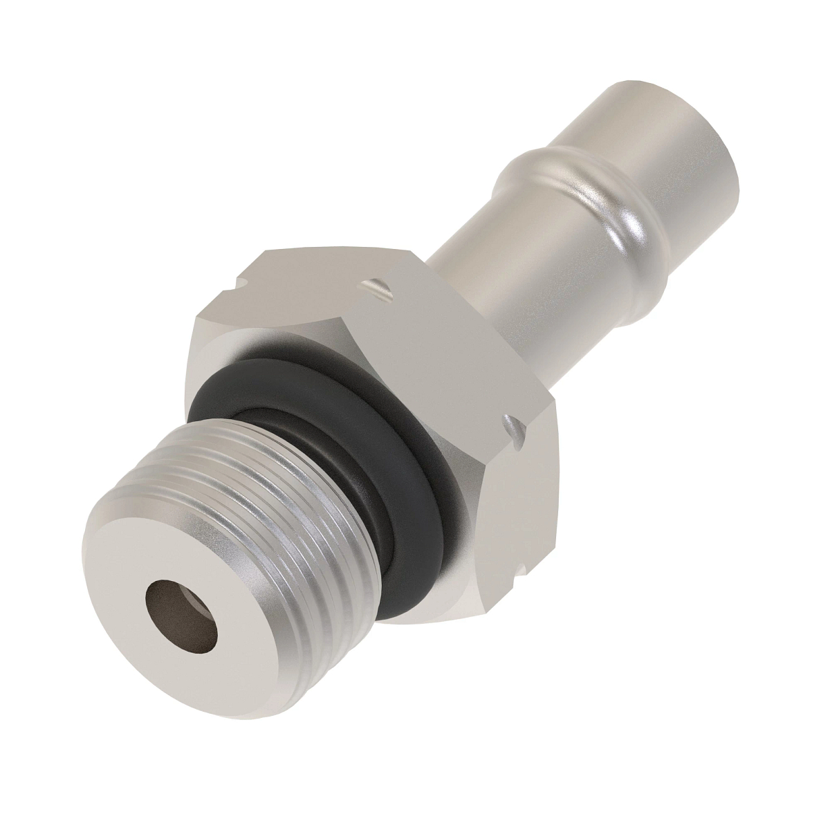 John Deere Straight Male Threaded Adapter Fitting - AT345558