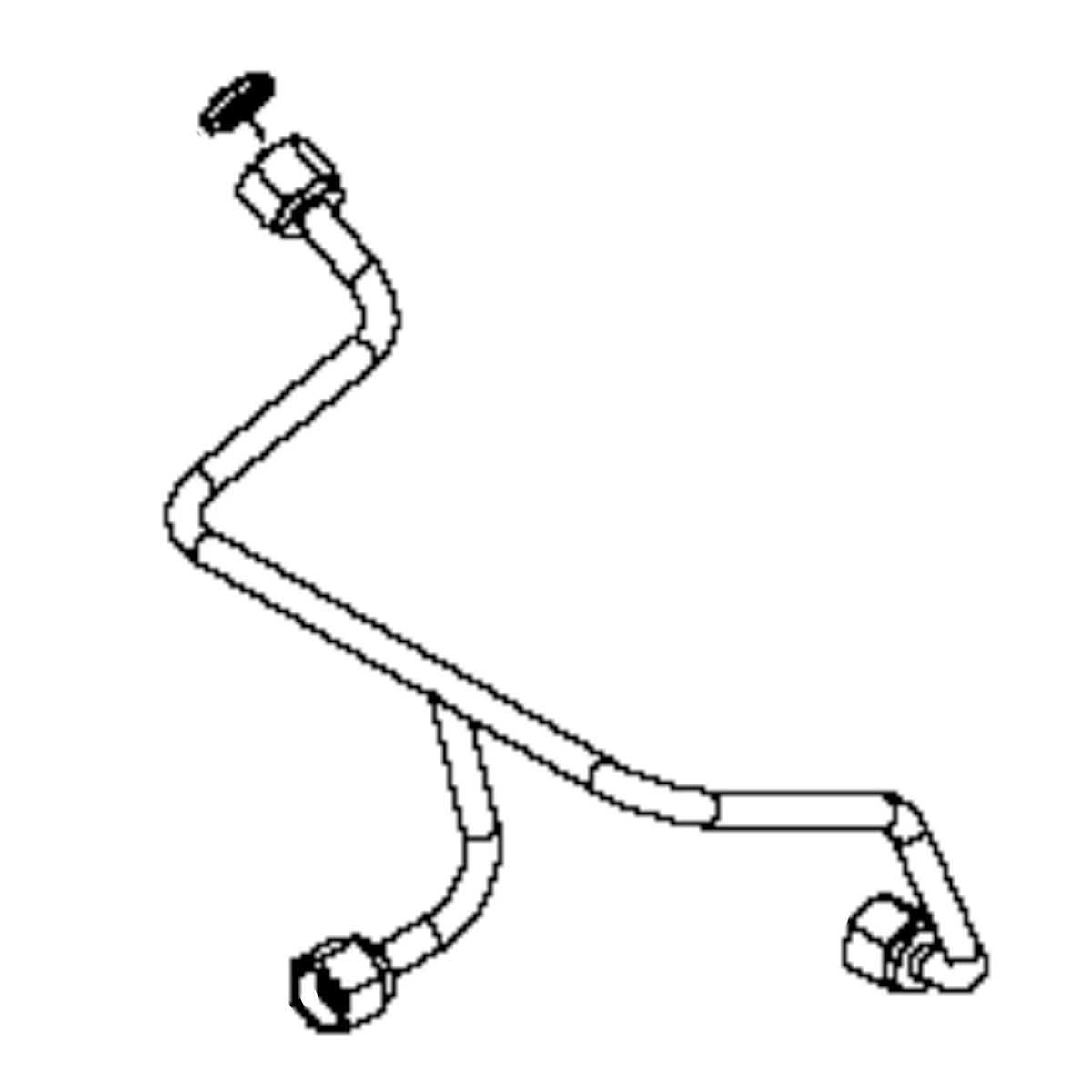 John Deere Fuel Line - RE66000