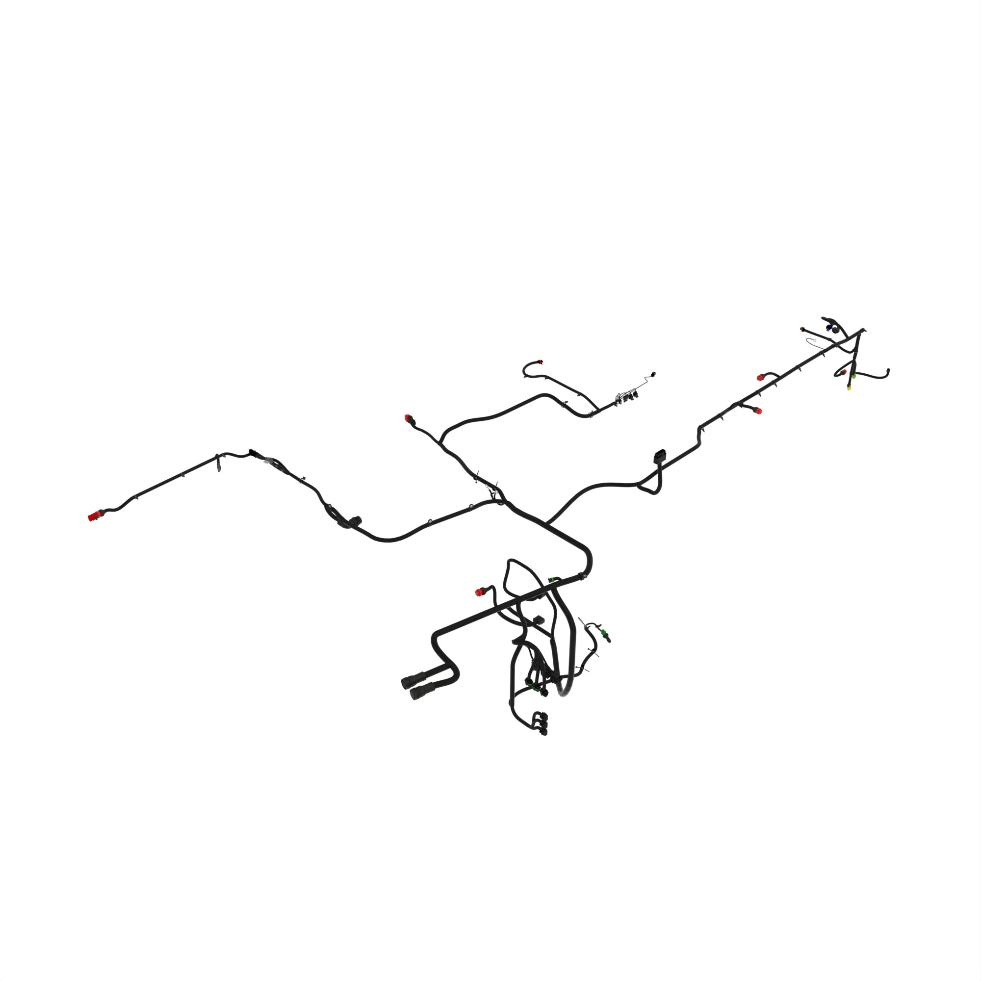 John Deere Control Unit 2 Wiring Harness, Left Side - AXE74055