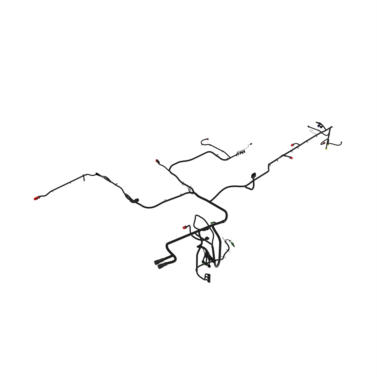 John Deere Control Unit 2 Wiring Harness, Left Side - AXE74055