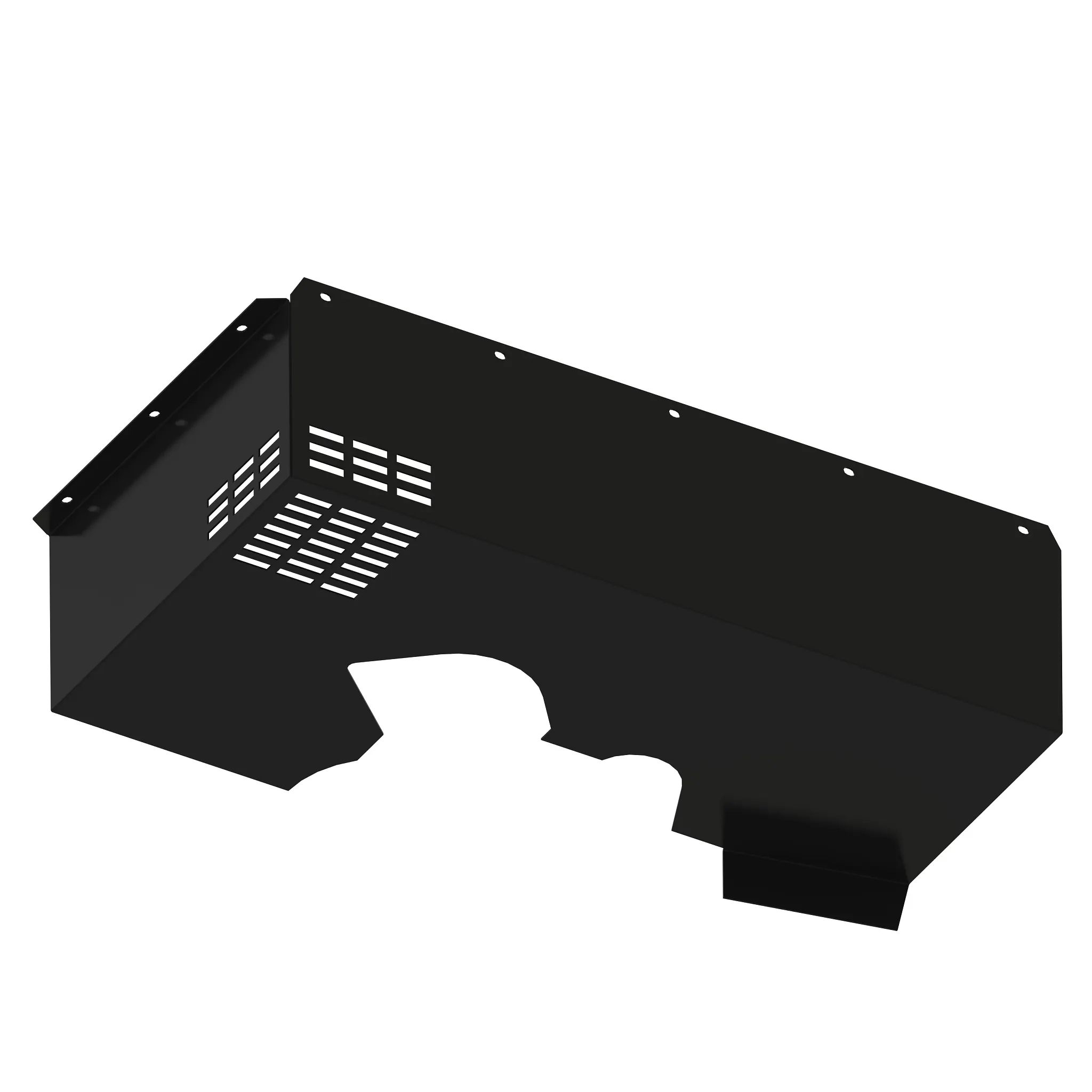 RIGHT REAR GUARD RADIATOR