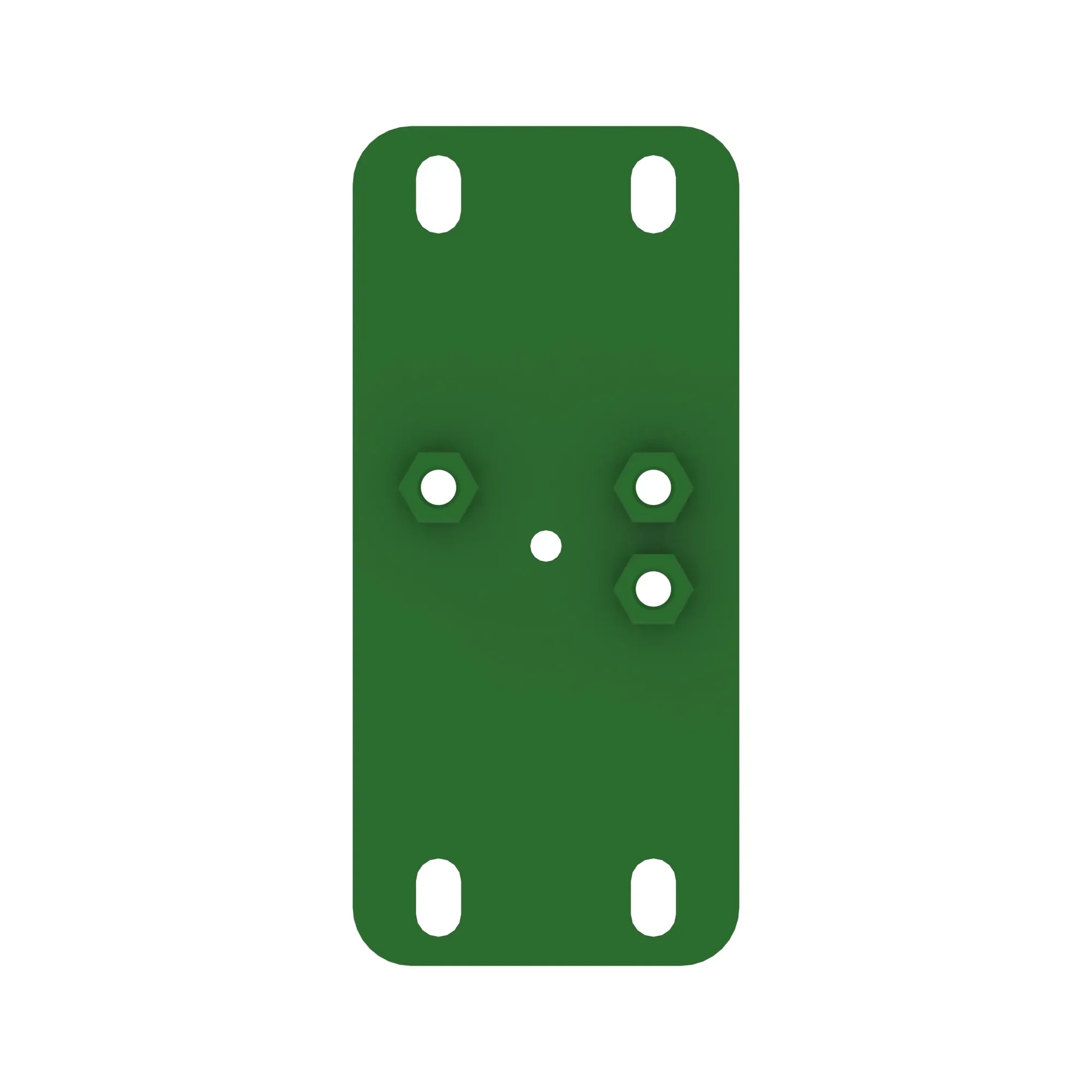 PLATE, 60 CM ANTLER MOUNTING PLATE