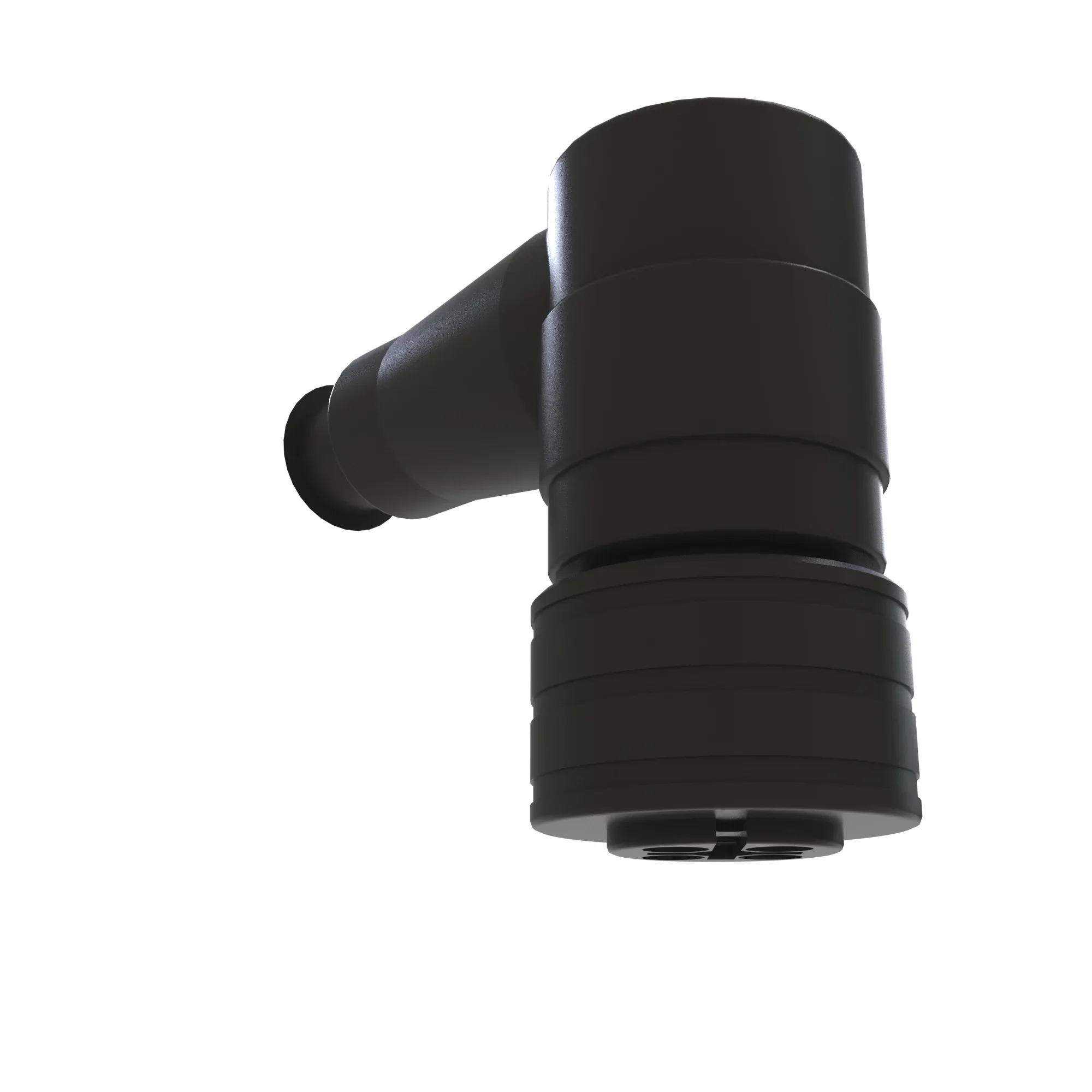 John Deere Black External Electrical Connector Housing, 5 Cavities - 57M14700