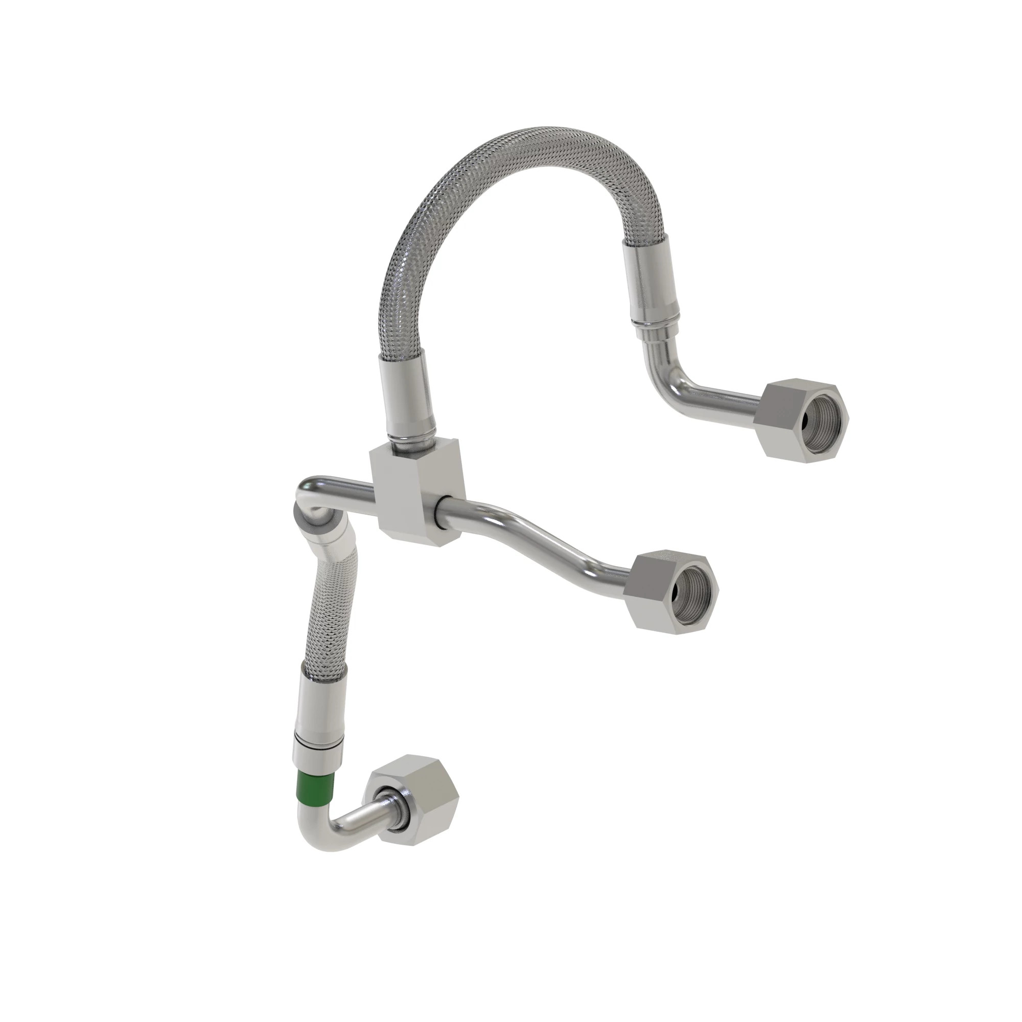 LINE, EXHAUST THROTTLE COOLANT SUPP