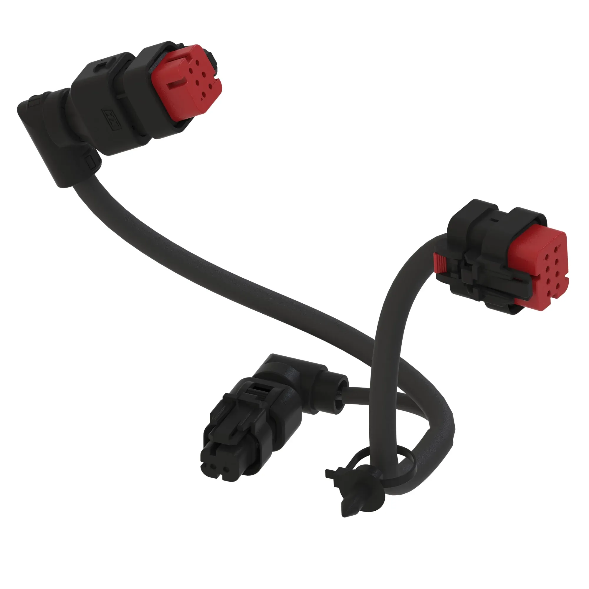 John Deere Mid Mount Air Inlet Wiring Harness - DZ124744