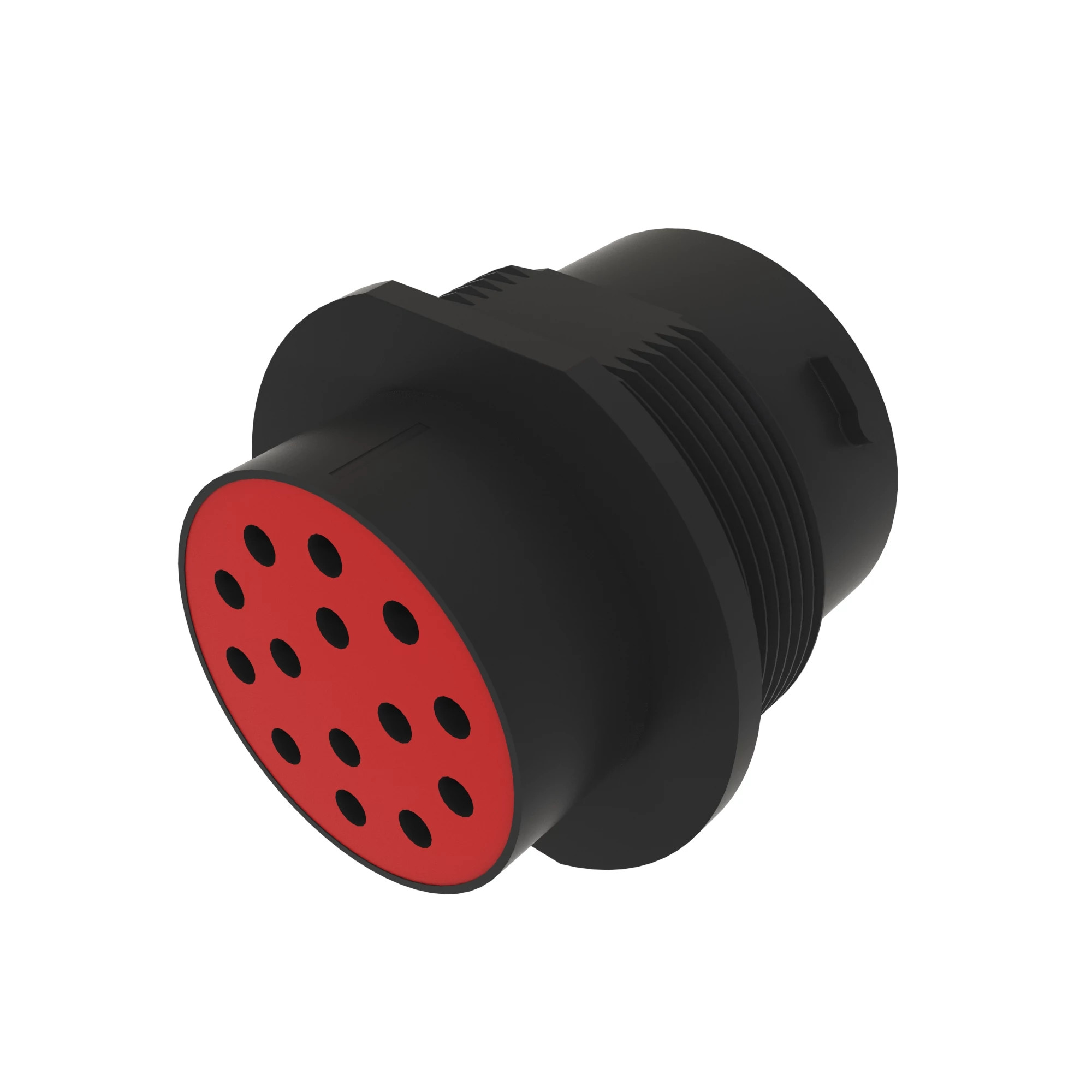 CONN DEUTSCH HDP20 14W FS BLK PLSTC