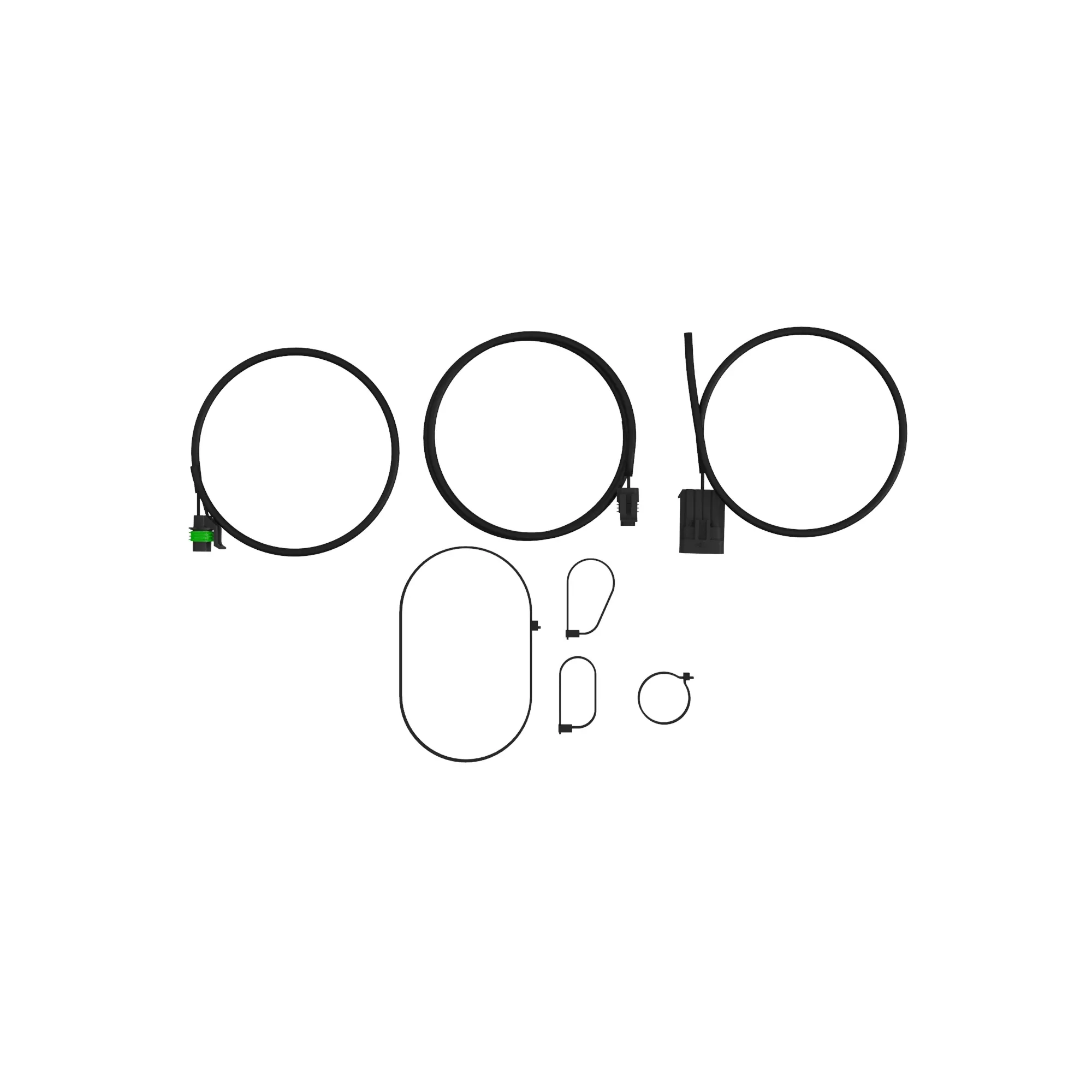 BL16695; Wiring Harness for Front PTO; Wiring Harrness; Harness; Front PTO, MHM1916; MHM1914; 8381