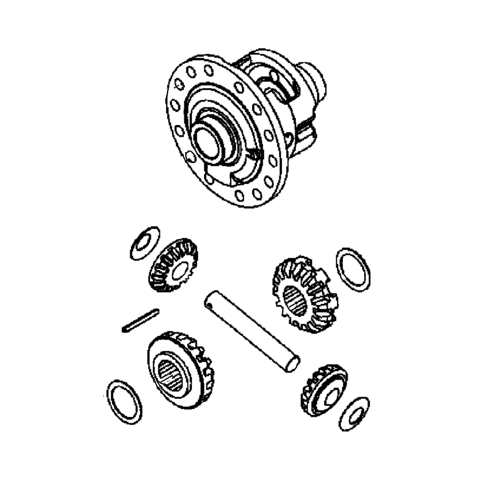 John Deere Differential Kit - MIA881389