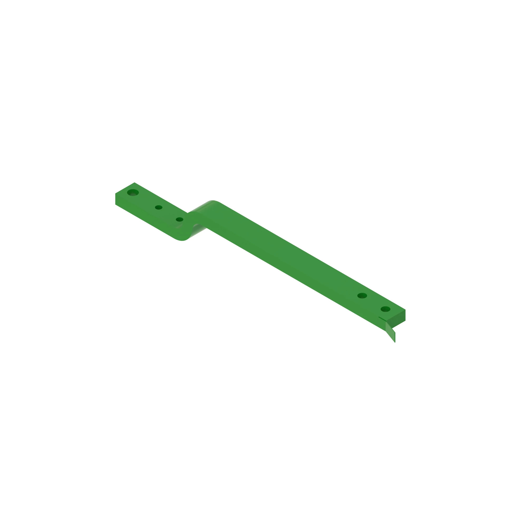 John Deere Drawbar with Hammer Strap, Category 2 - AL219864