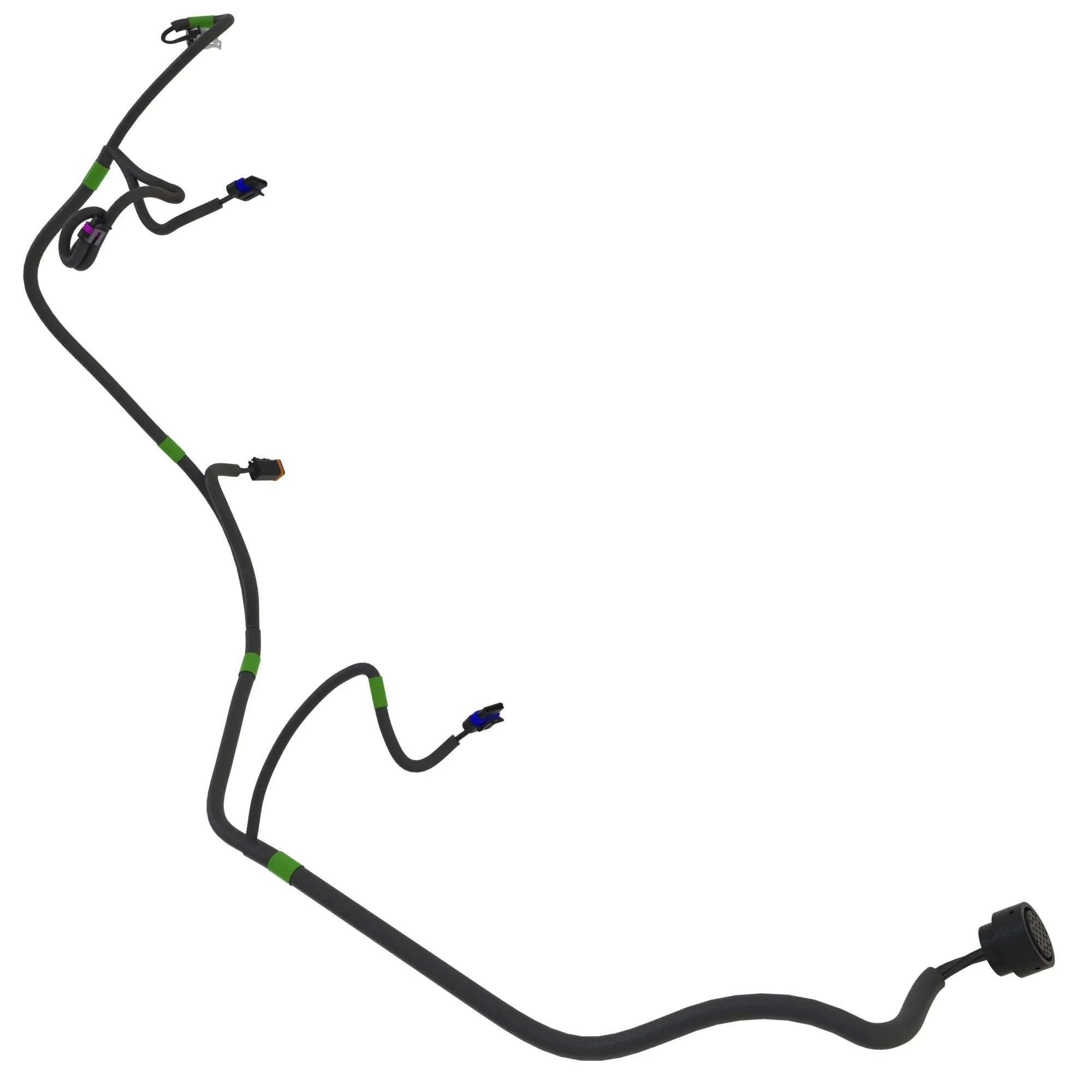 No Column Front Console Wiring
Wiring Harness 4WDL