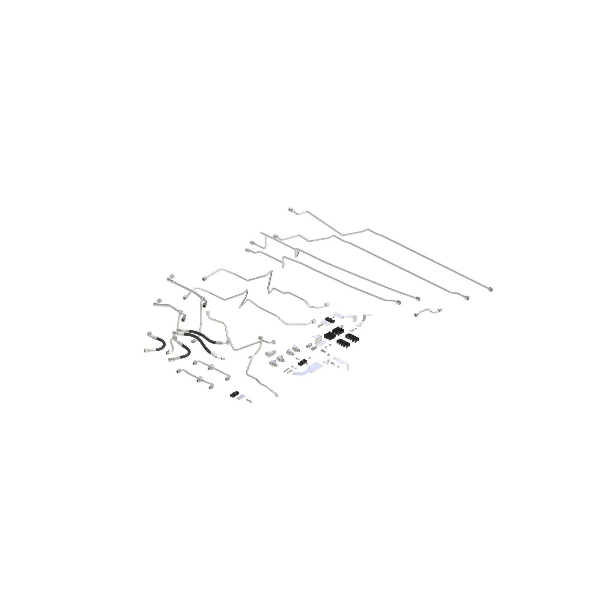 BL16562; Oil Line for Front Hitch; Oil Lines; Front Hitch; MHM1896; 8470