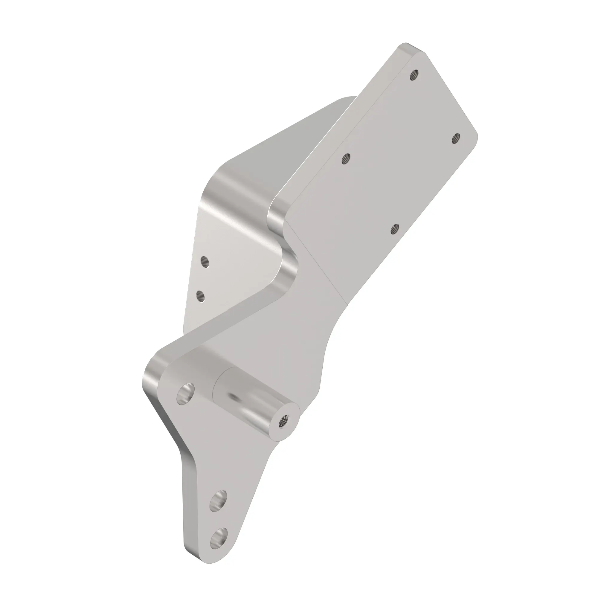John Deere Engine Mounting and Isolator Bracket - F674356