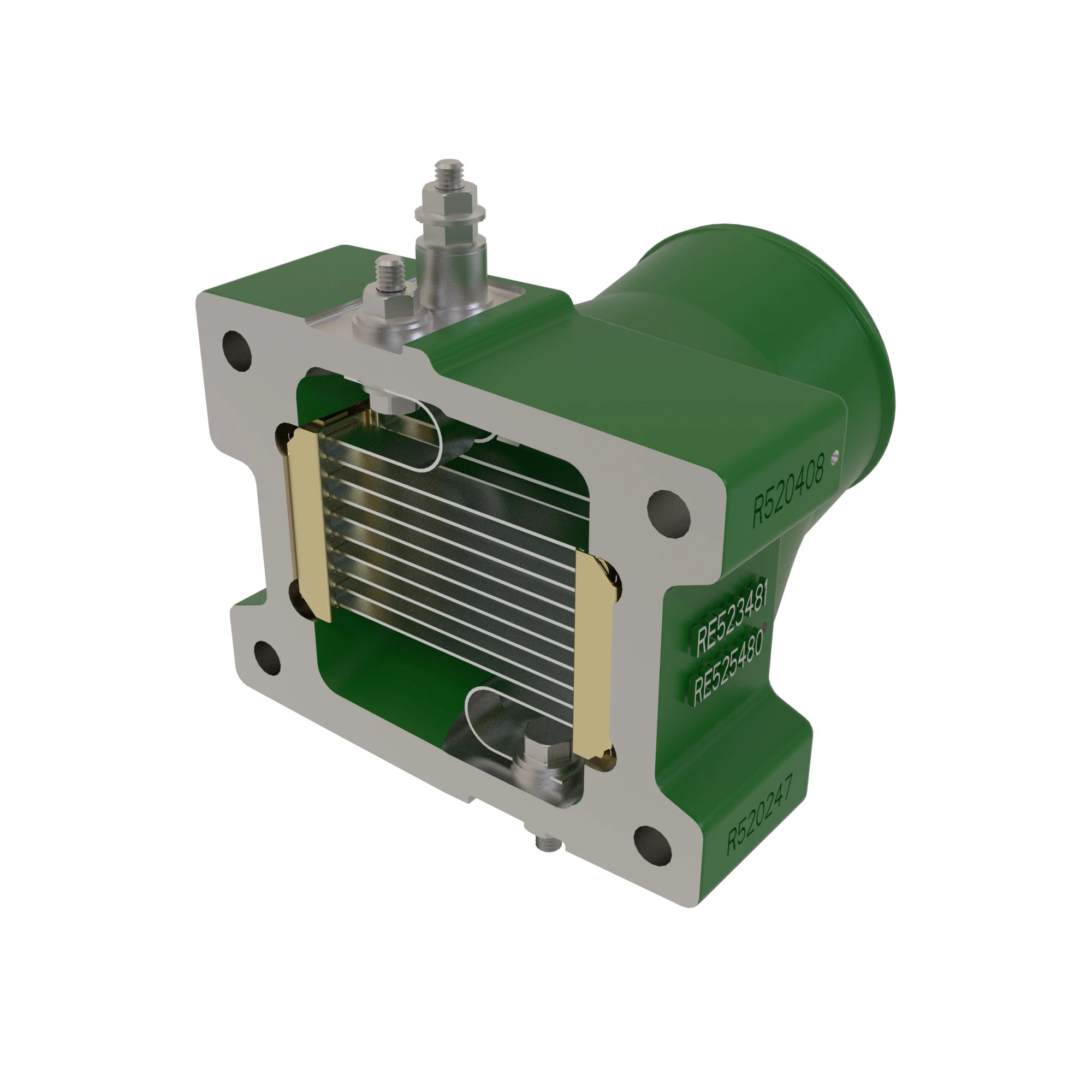 AIR INTAKE, WITH 24V GRID HEATER
