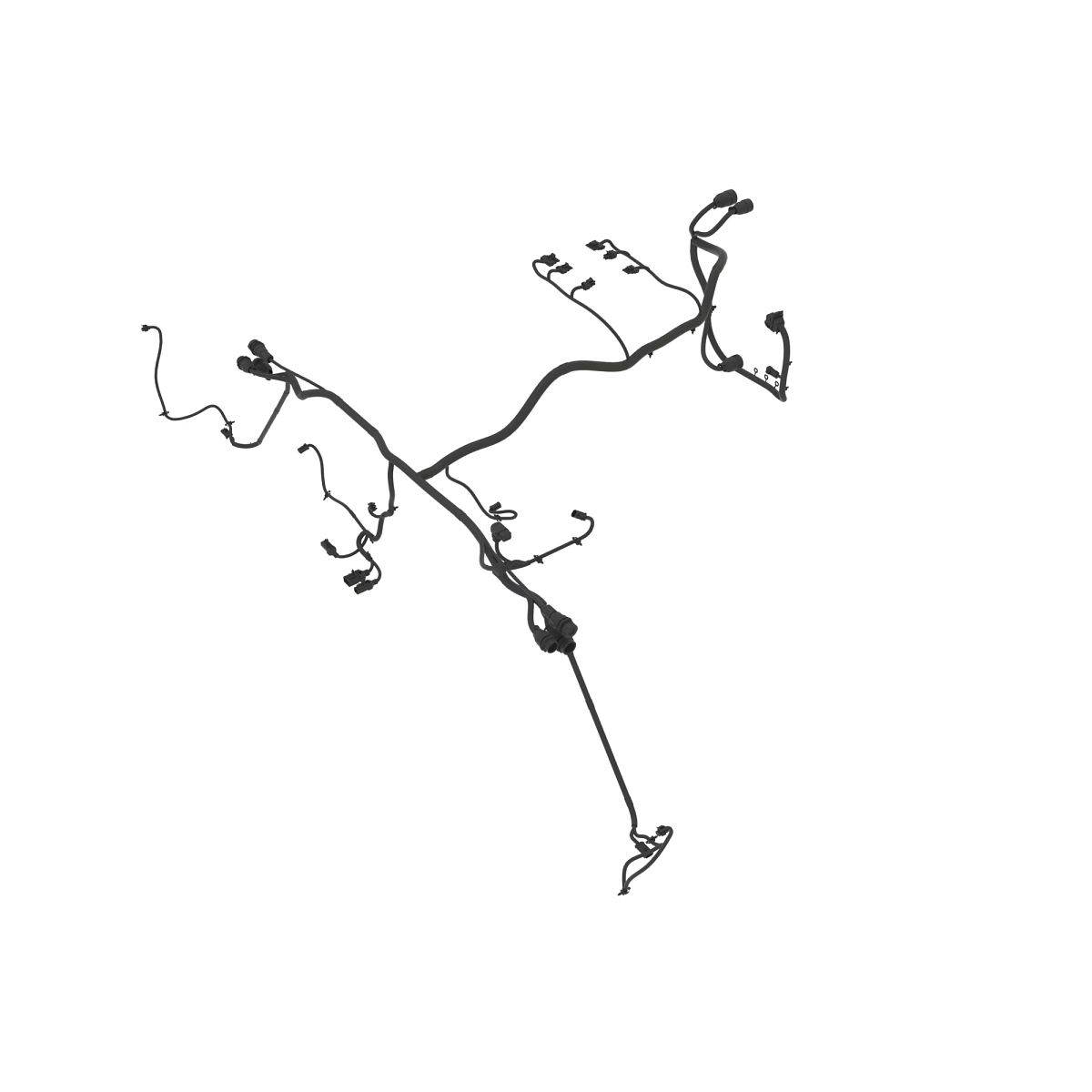 John Deere ExactApply™ Center Frame Wiring Harness - AKK37395