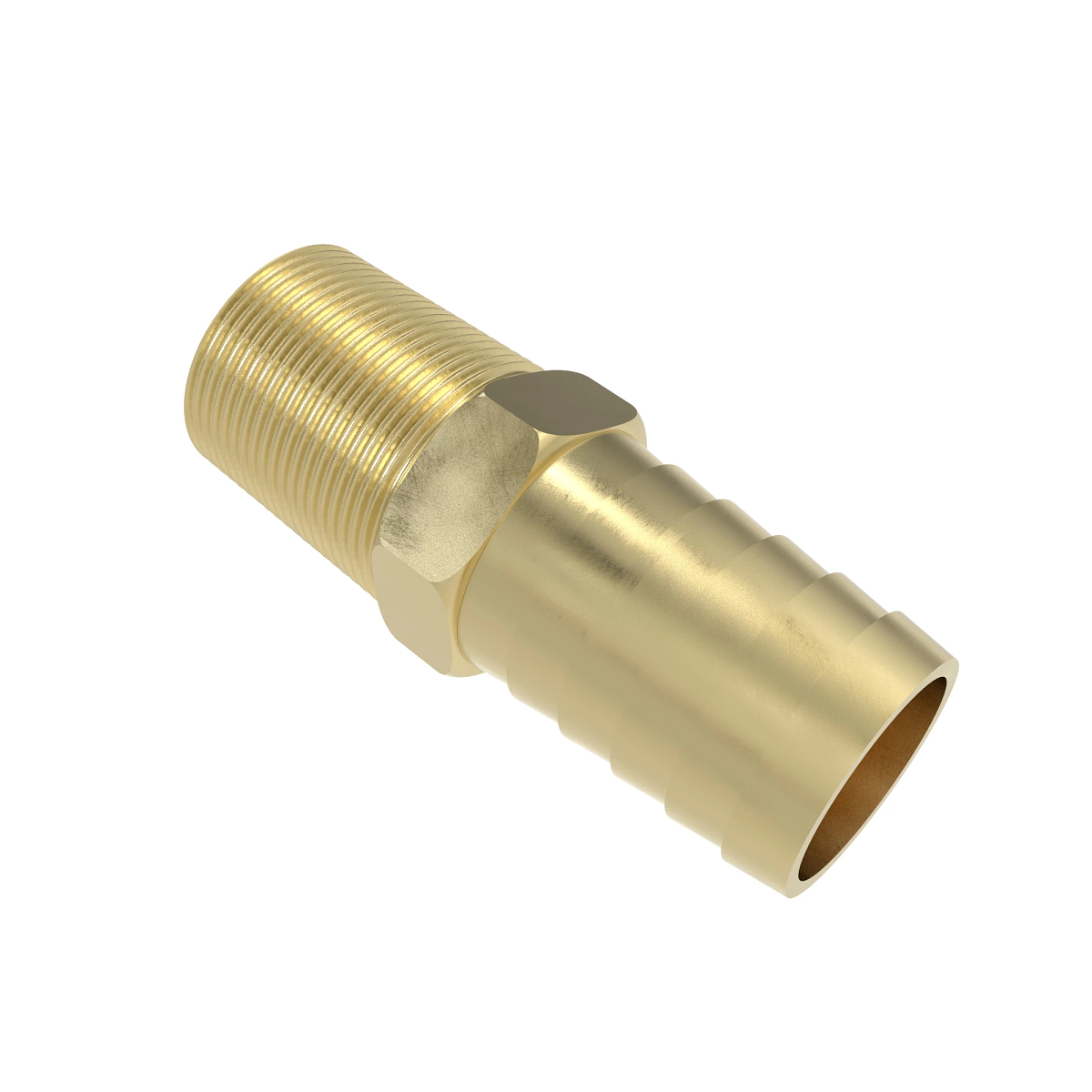 John Deere Male Threaded Connector Hose Fitting - H23196