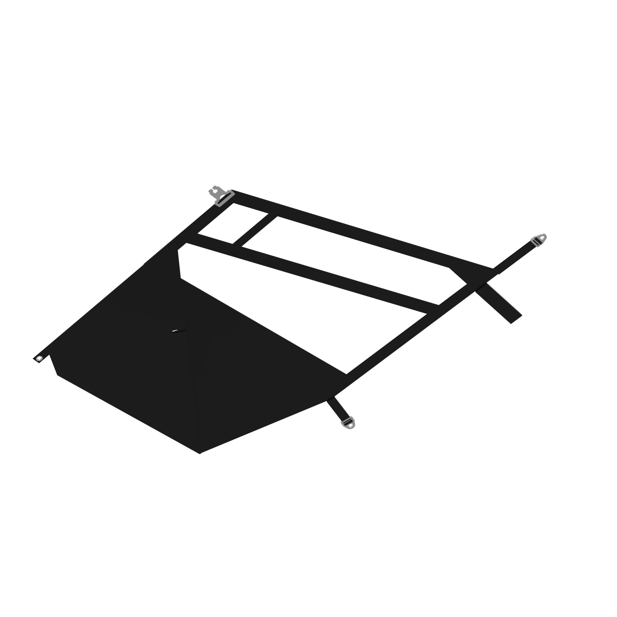 John Deere Left Side Rear Door - AUC13752