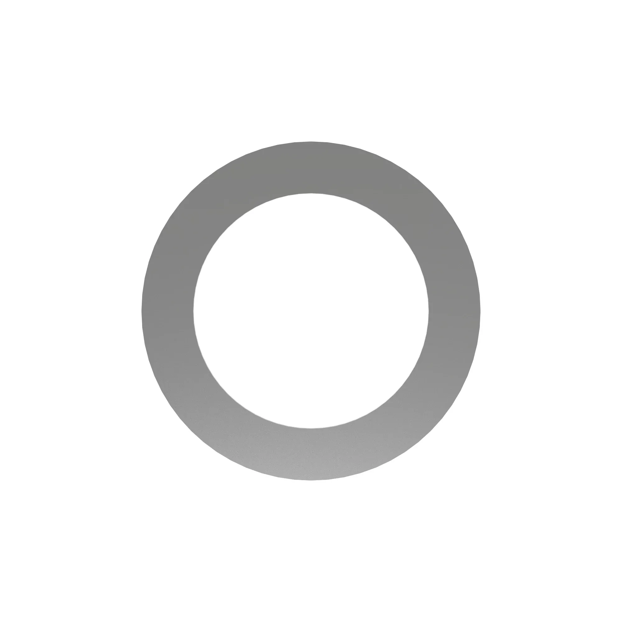 WASHER, METALLIC, ROUND HOLE