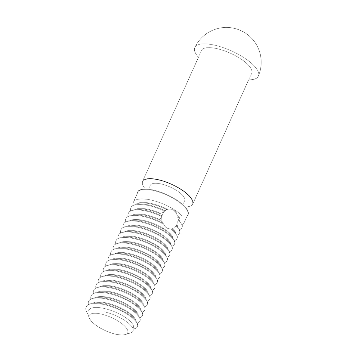 Screw, Rod, Brake Operating