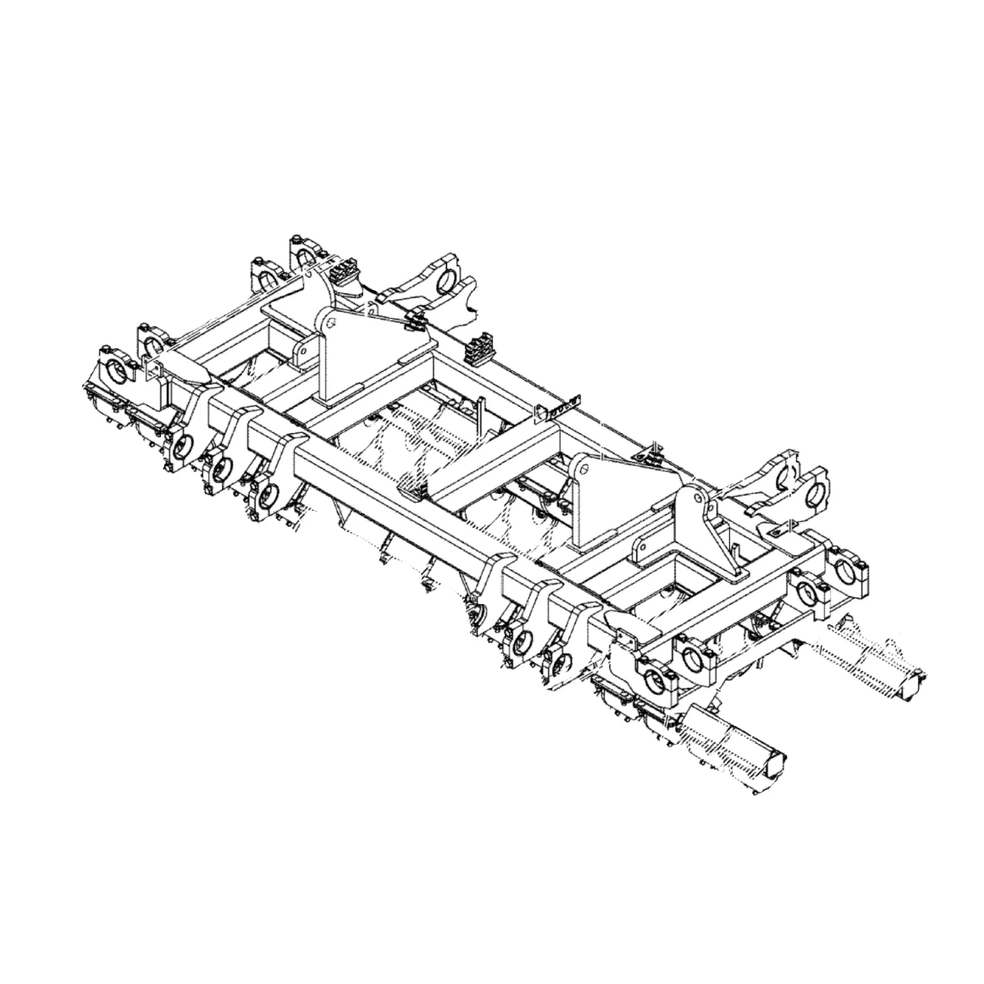 John Deere Wing Pivot Outside Plate - 5NS55400997