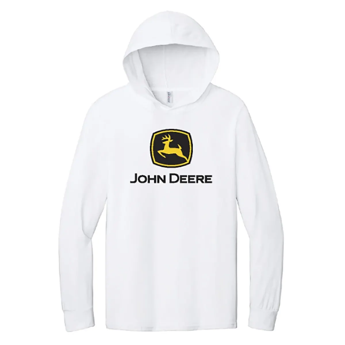 C&F Logo Long Sleeved Hooded Shirt