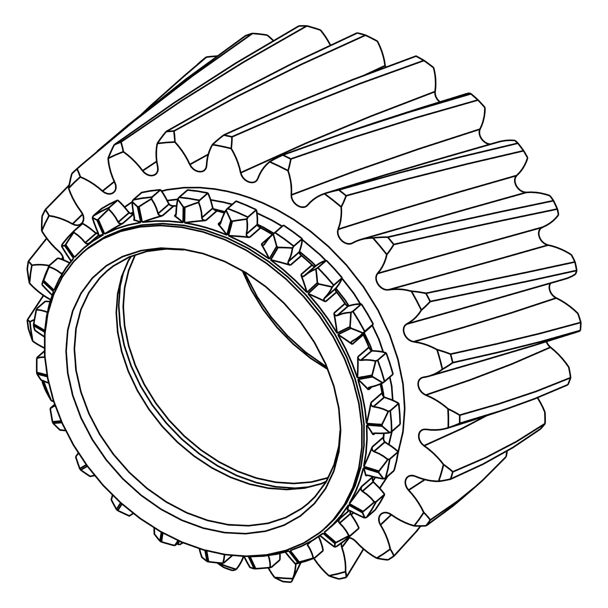John Deere Helical Gear, 23 Teeth - R140499