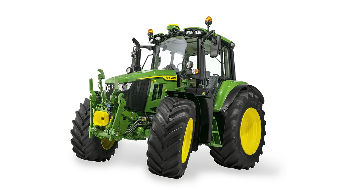 Rolly Toys 611096 - John Deere 6210 R met Rolly Trac lader