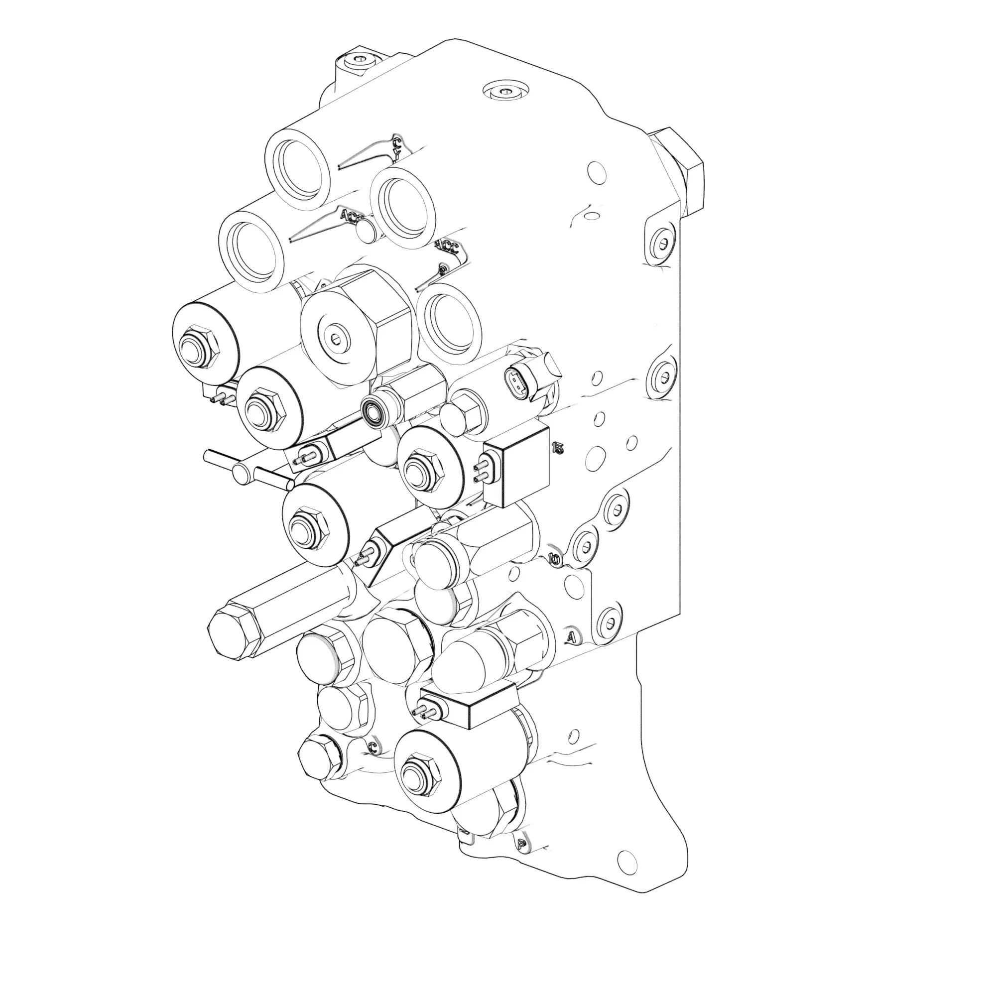 John Deere Front Suspension Control Valve - RE264773