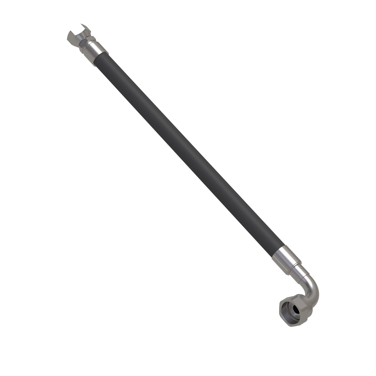 Hydraulic Hose, Cap End, LH Hitch C