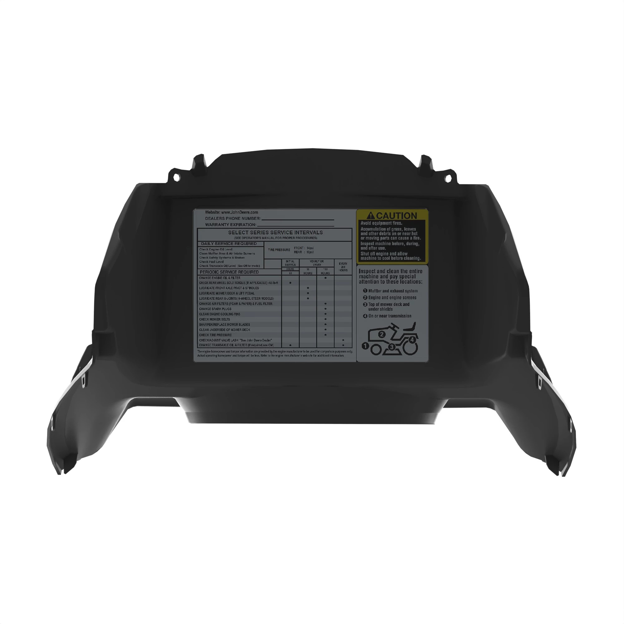 AIR PLENUM, W/ LABEL