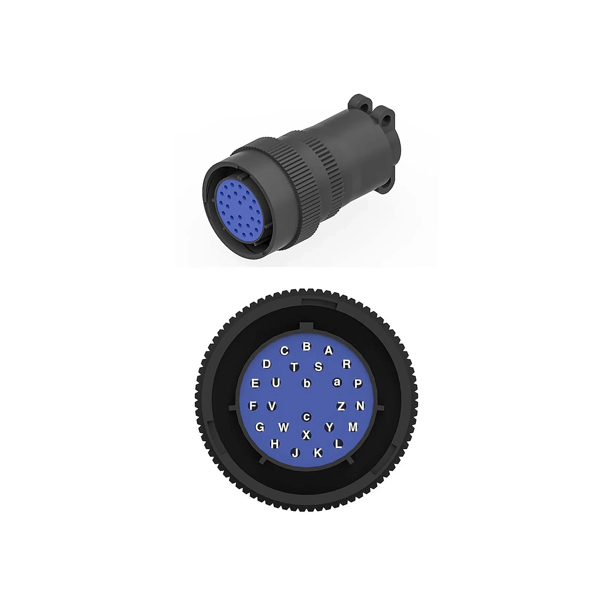 Conn Itt Kpt 26W Fs Blk Plstc
