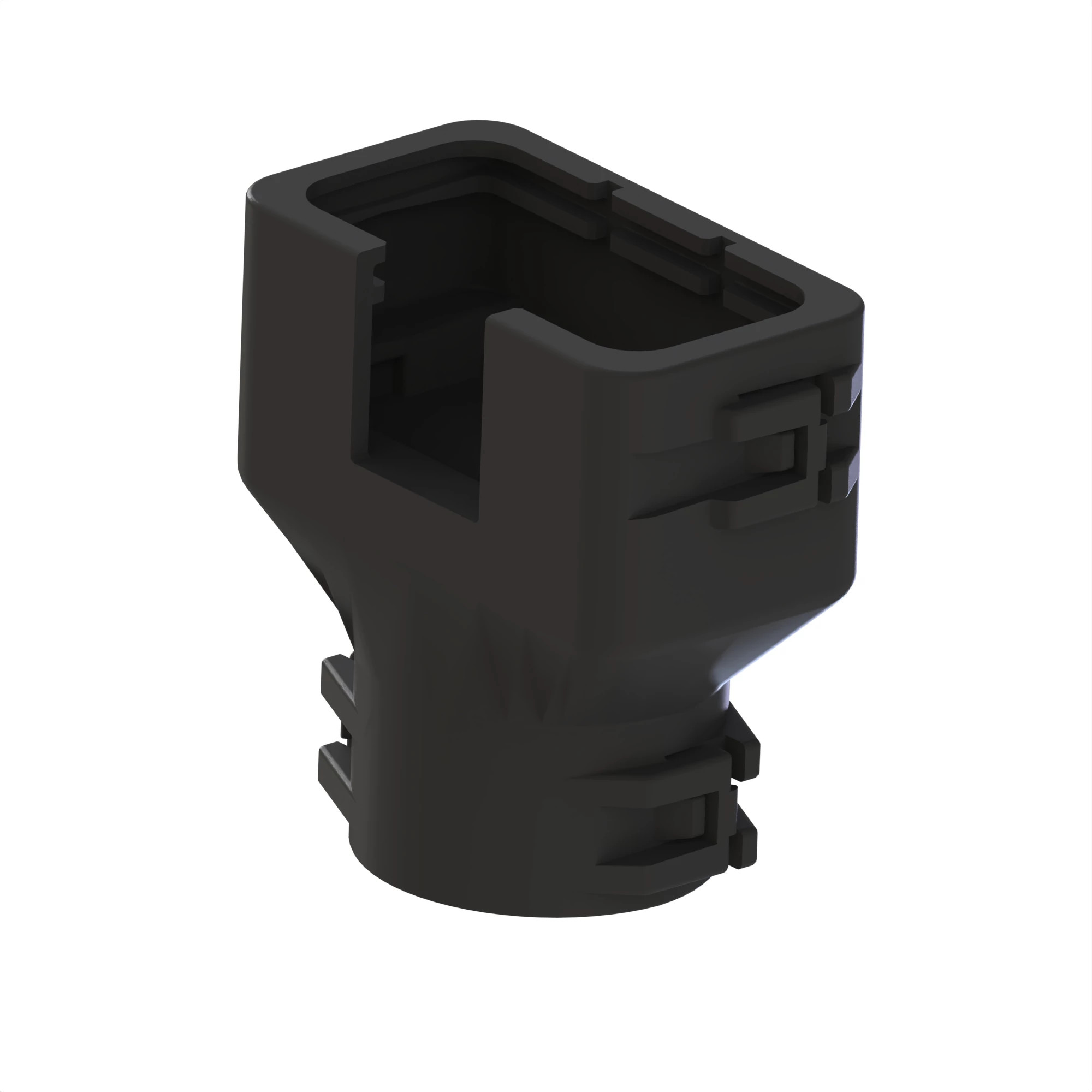 ACCY TYCO AMPSEAL16 BCKSHELL BLK PL