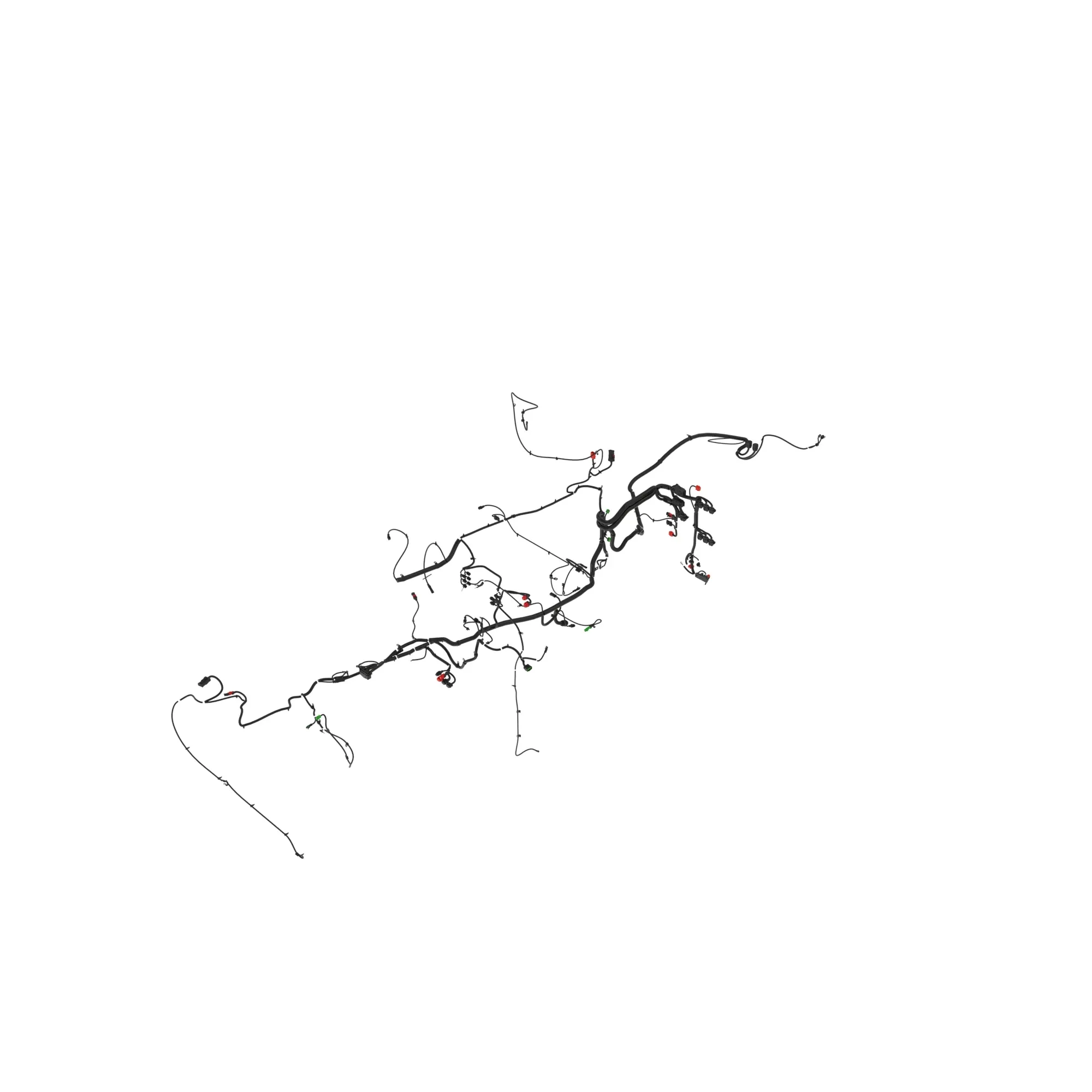 John Deere Final Tier 4 Chassis Wiring Harness - RE580655