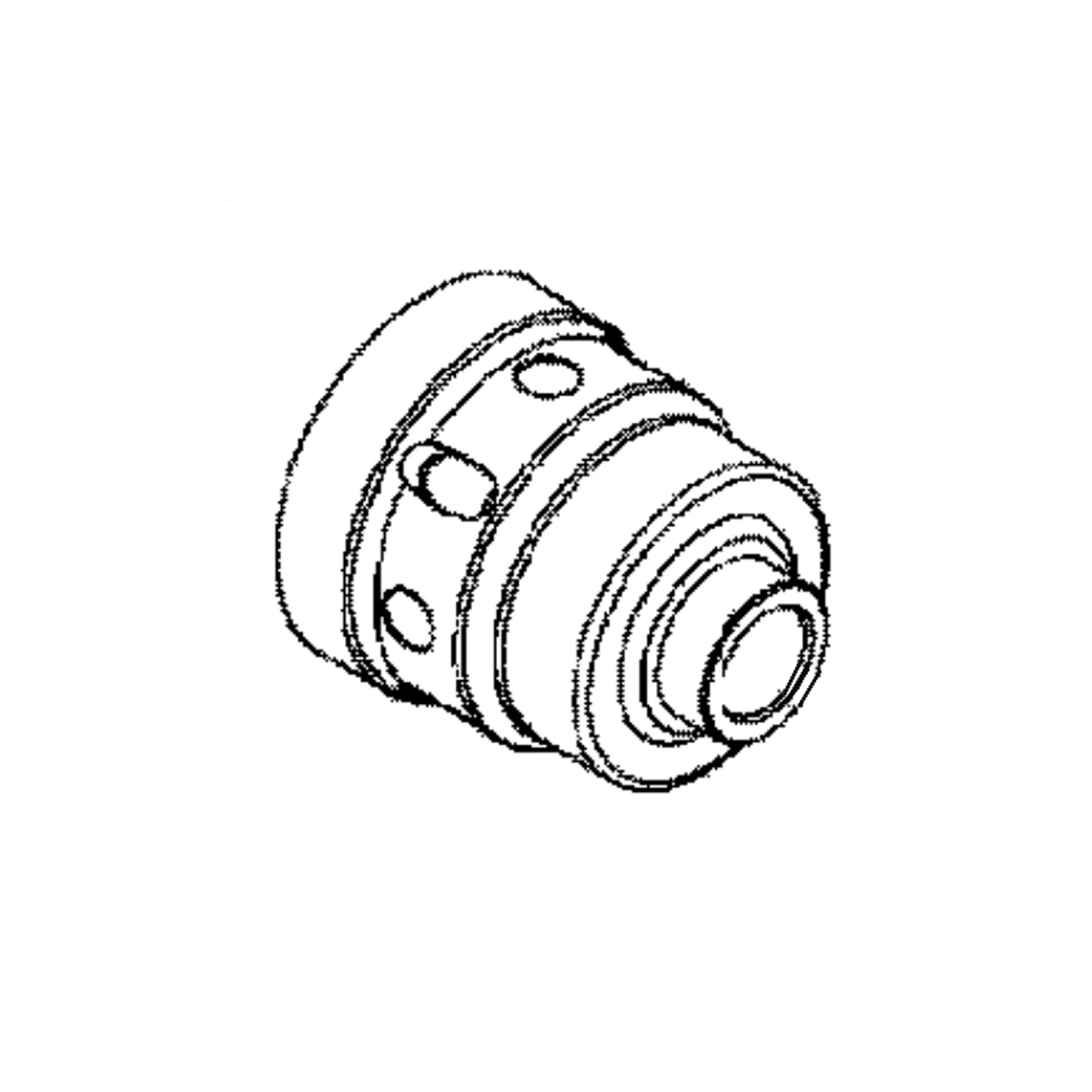 Differential Housing, Rear 244J