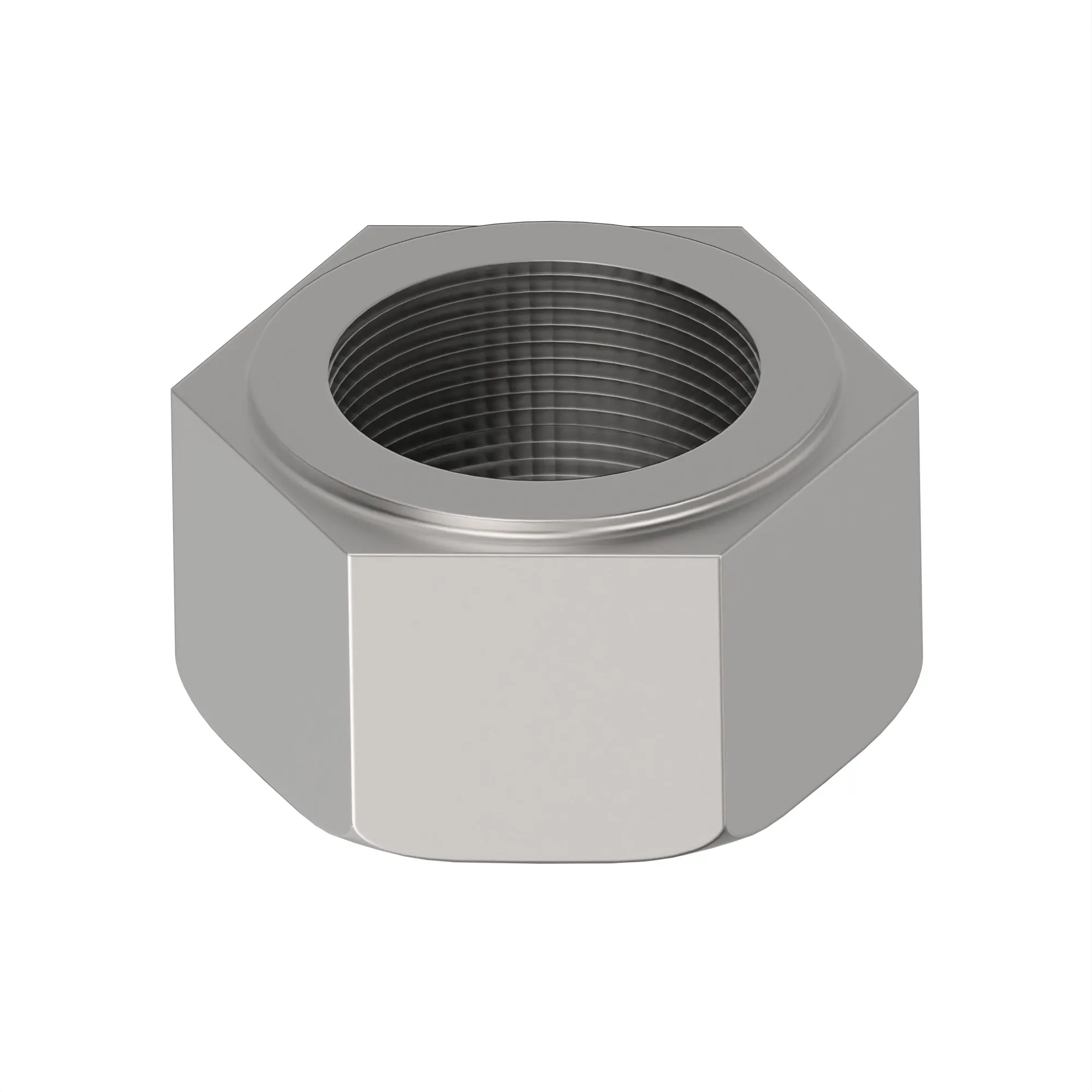 John Deere Hexagonal Prevailing Torque Nut, 3/8" - H129201