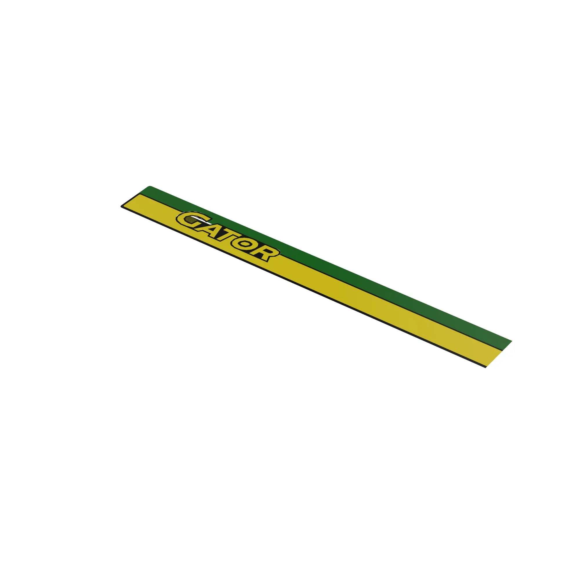 LABEL, RH STRIPE 4X2 JD GRN