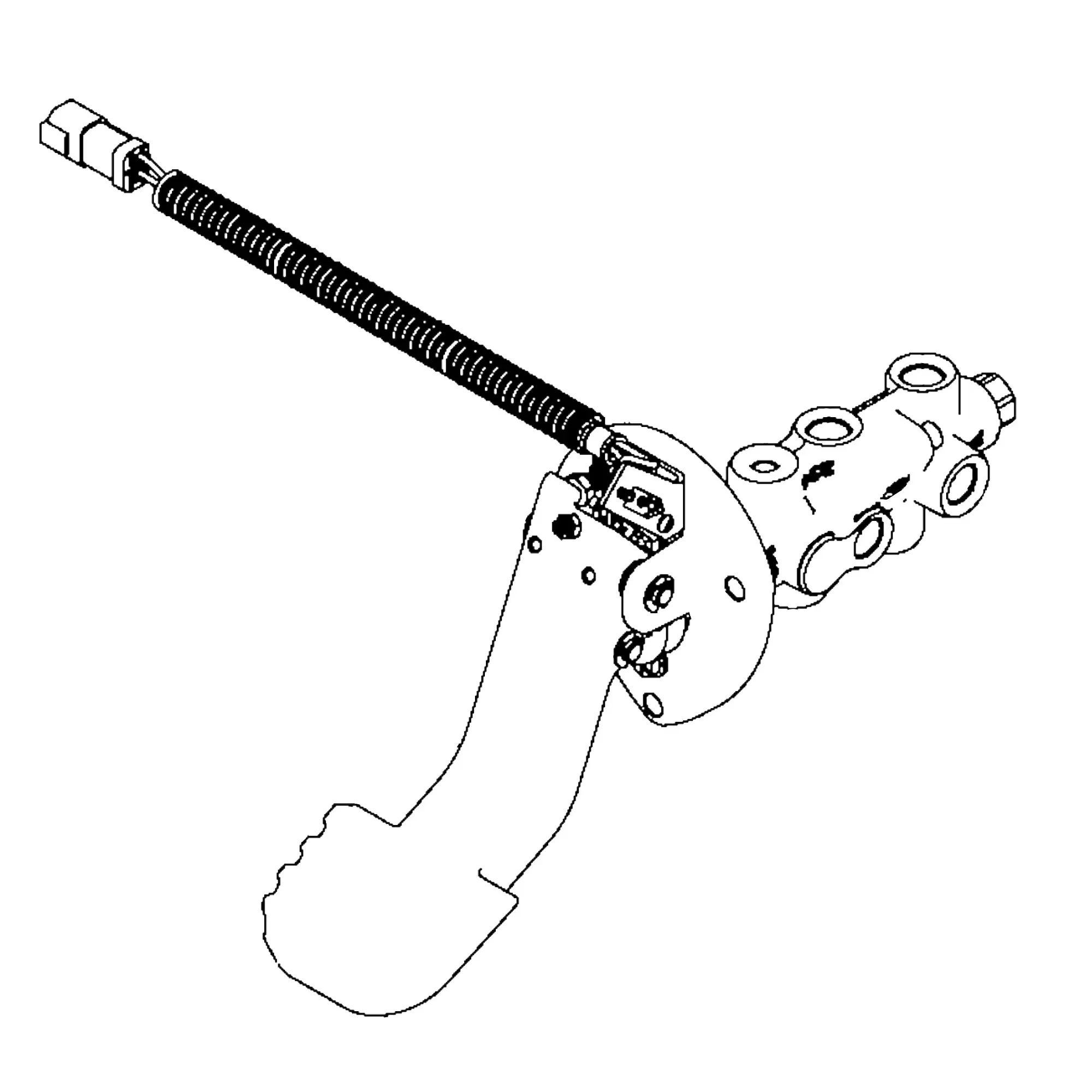 John Deere Tandem Modulating Brake Valve - AT436956