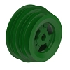 John Deere Chopper Drive Discharge Beater Pulley - HXE71720