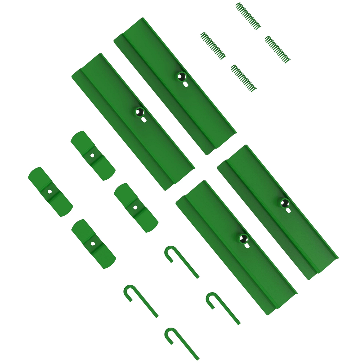 John Deere Separator Grate Cover Kit (Pack of 4) - BXE10645