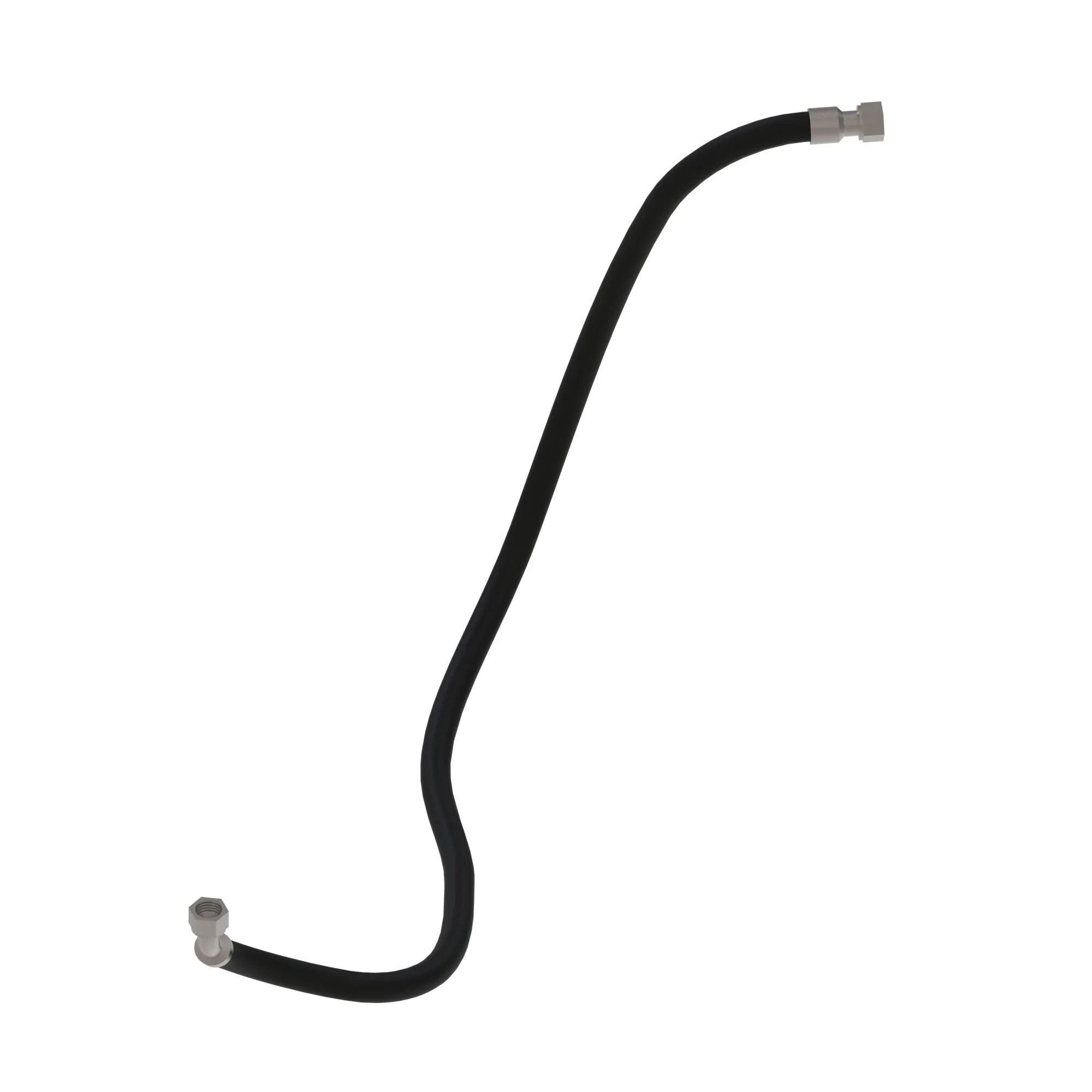John Deere Fan Pump Drain to Tank Hydraulic Hose - F013904