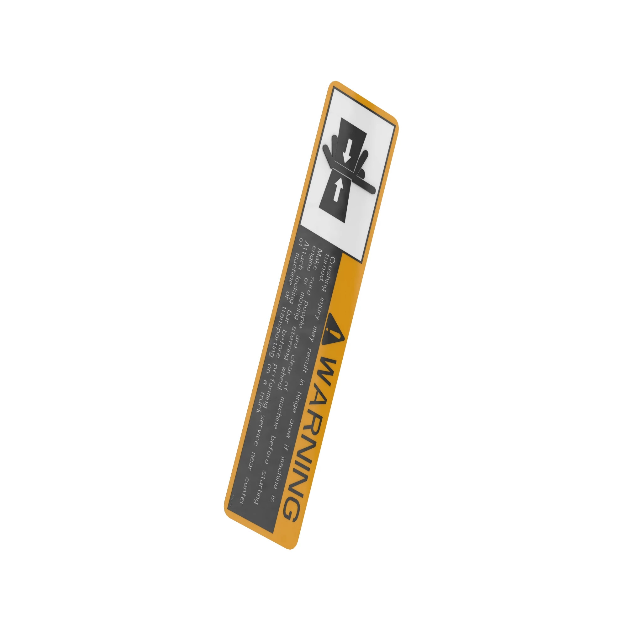 LABEL,WARNING, ARTICULATION WARNING