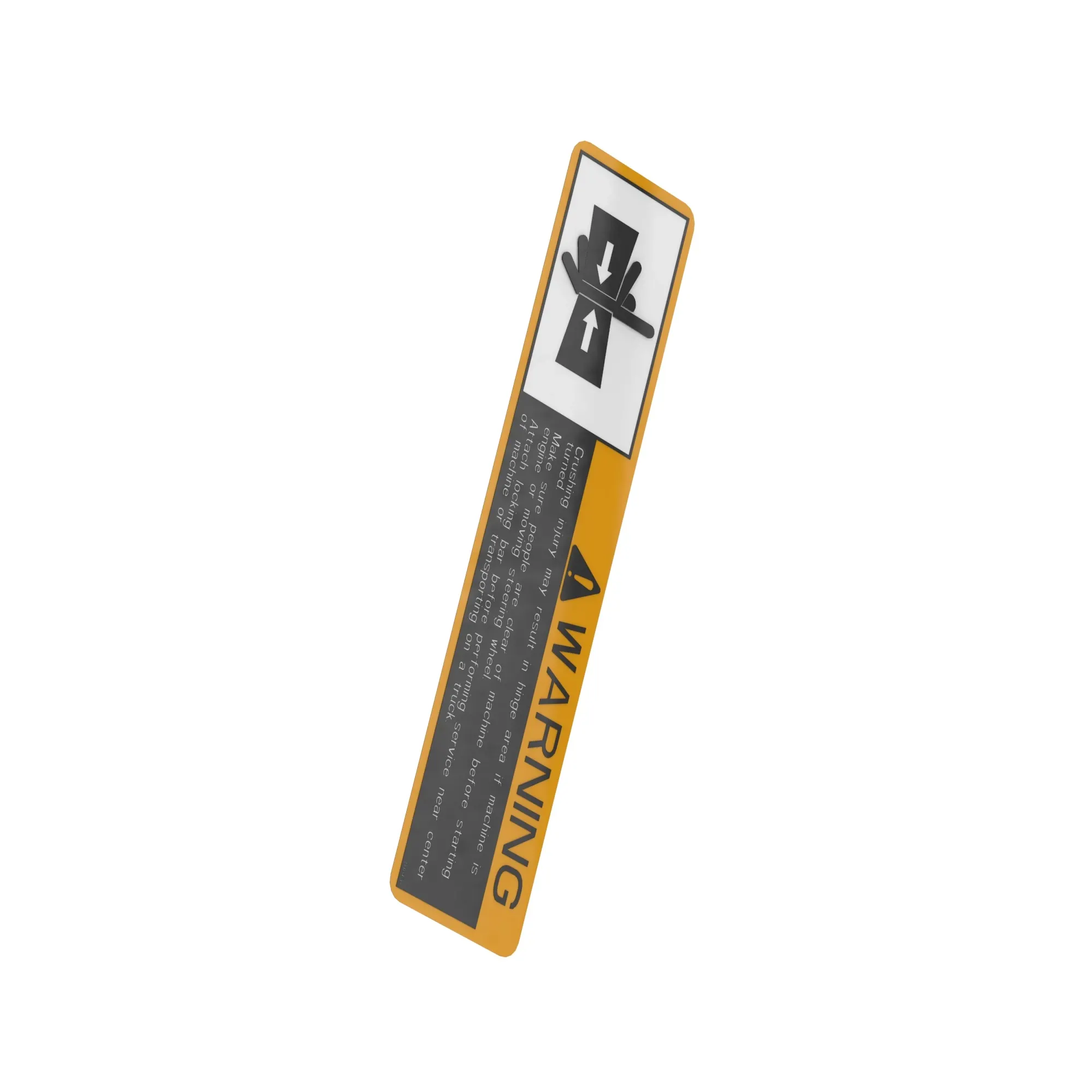 LABEL,WARNING, ARTICULATION WARNING