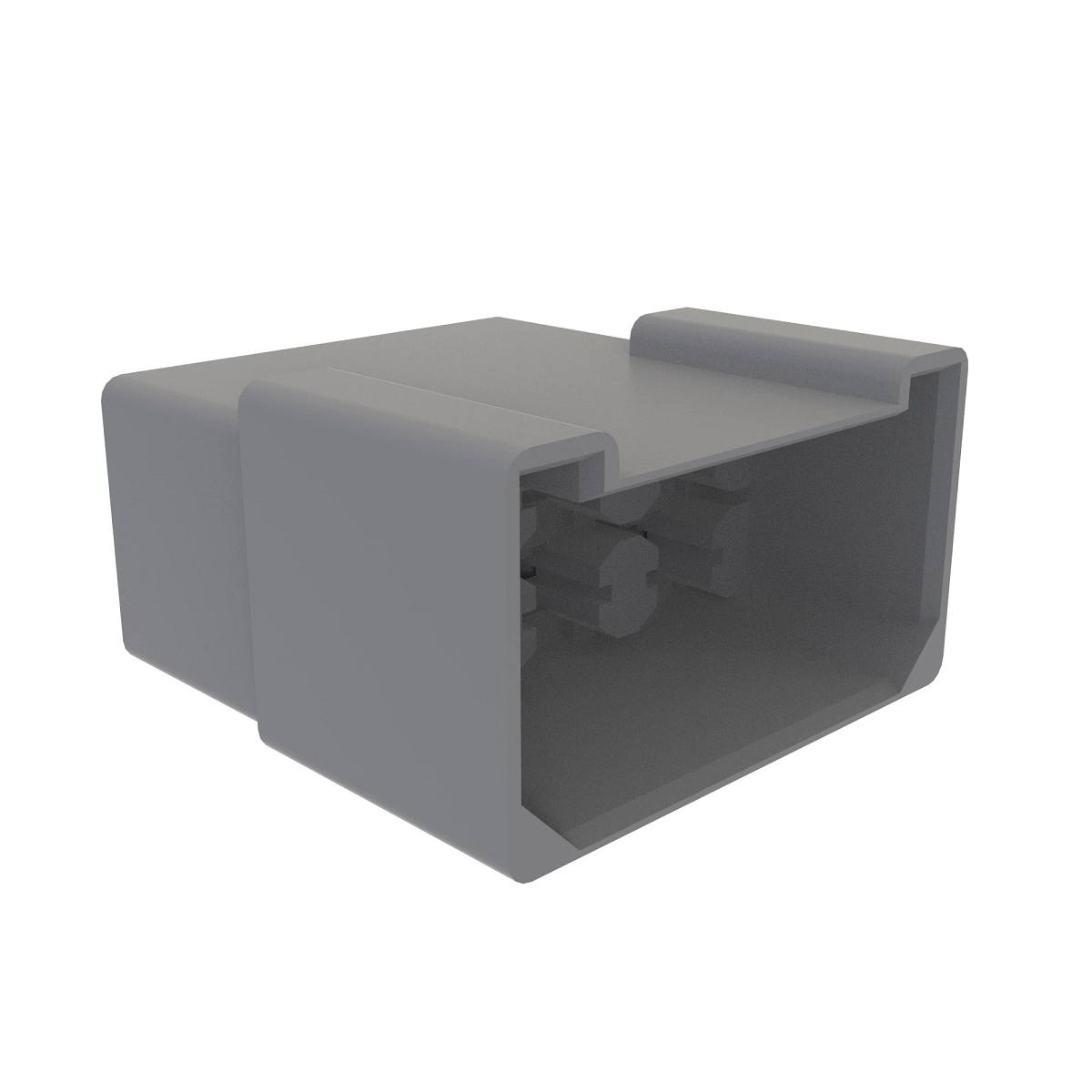 Conn Tyco Ffaston 6W F Gry Plstc
